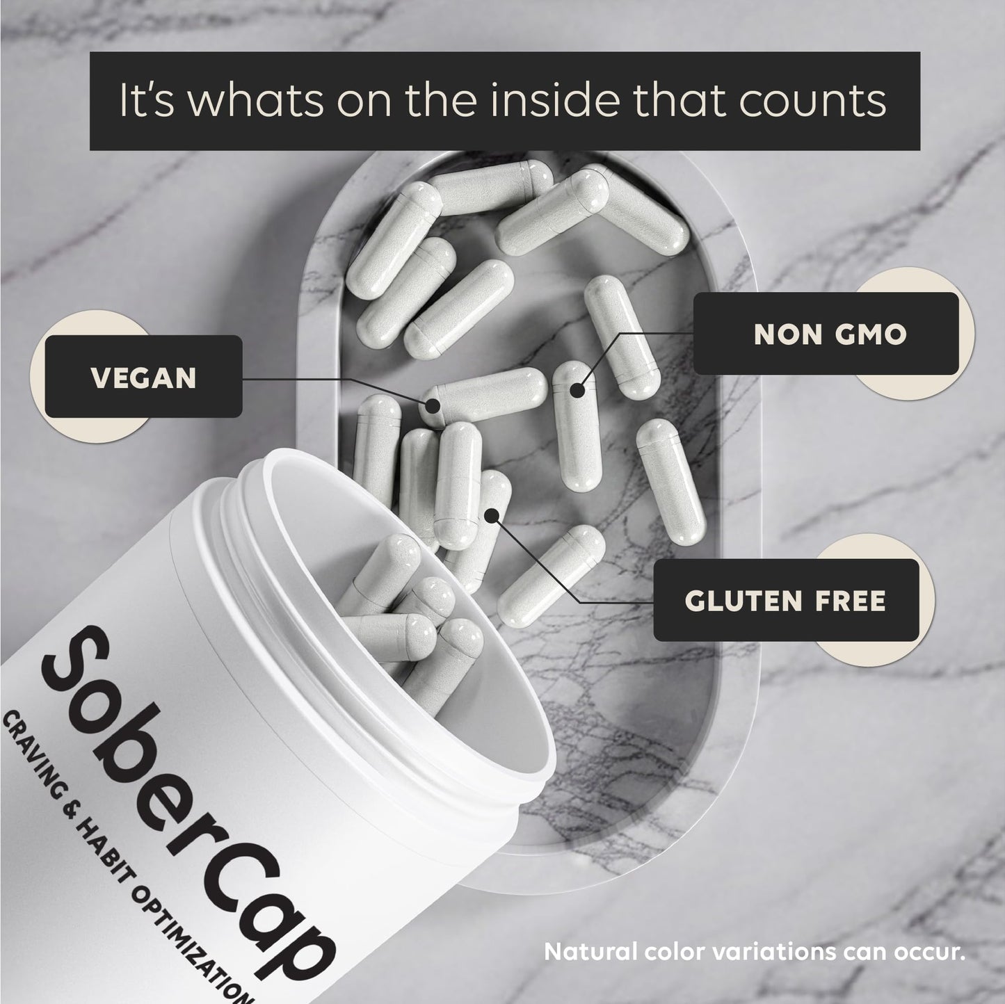 Newt SoberCap Natural Drug Recovery Supplement Capsule 60 Capsules