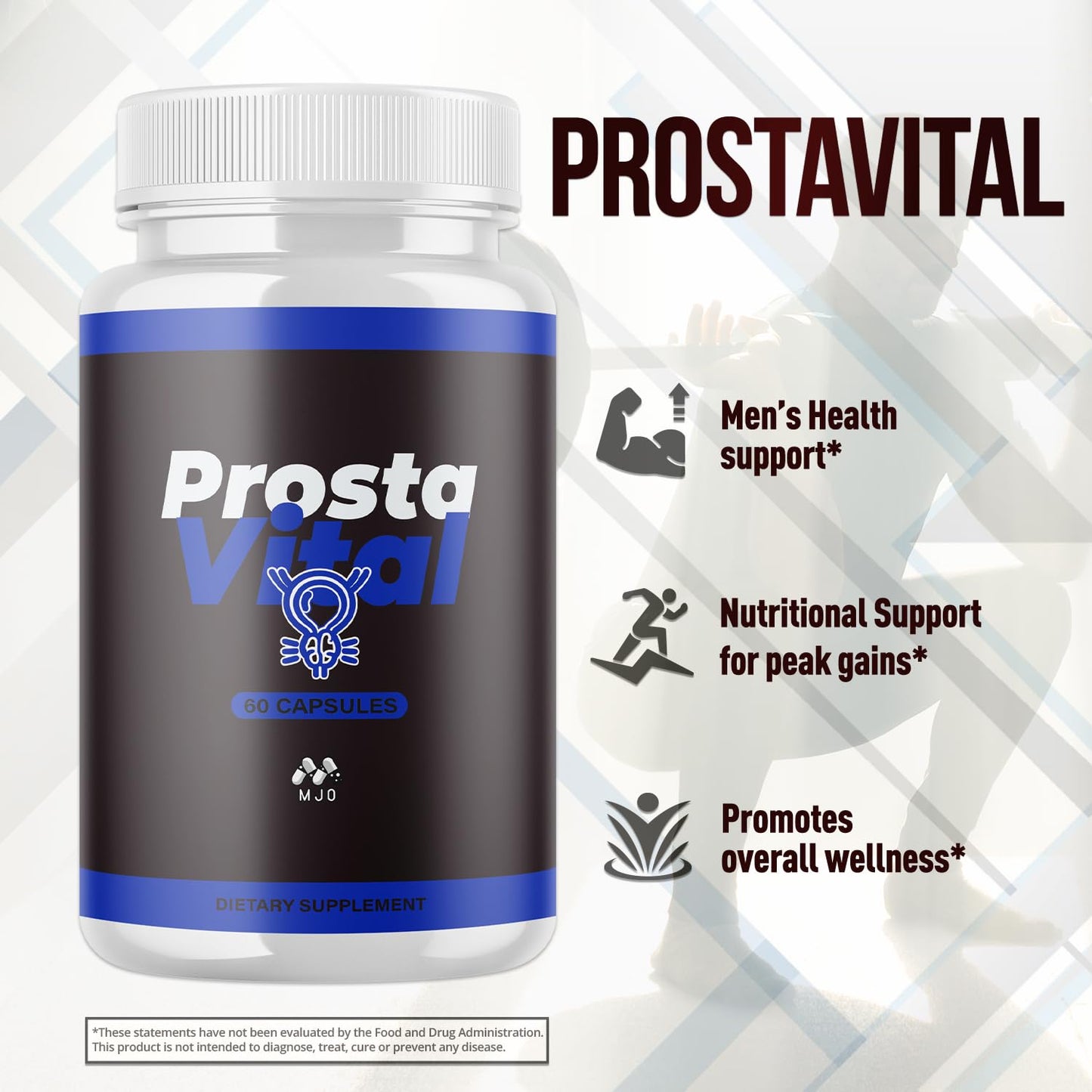 MJO Prostavital Capsules 60 Count