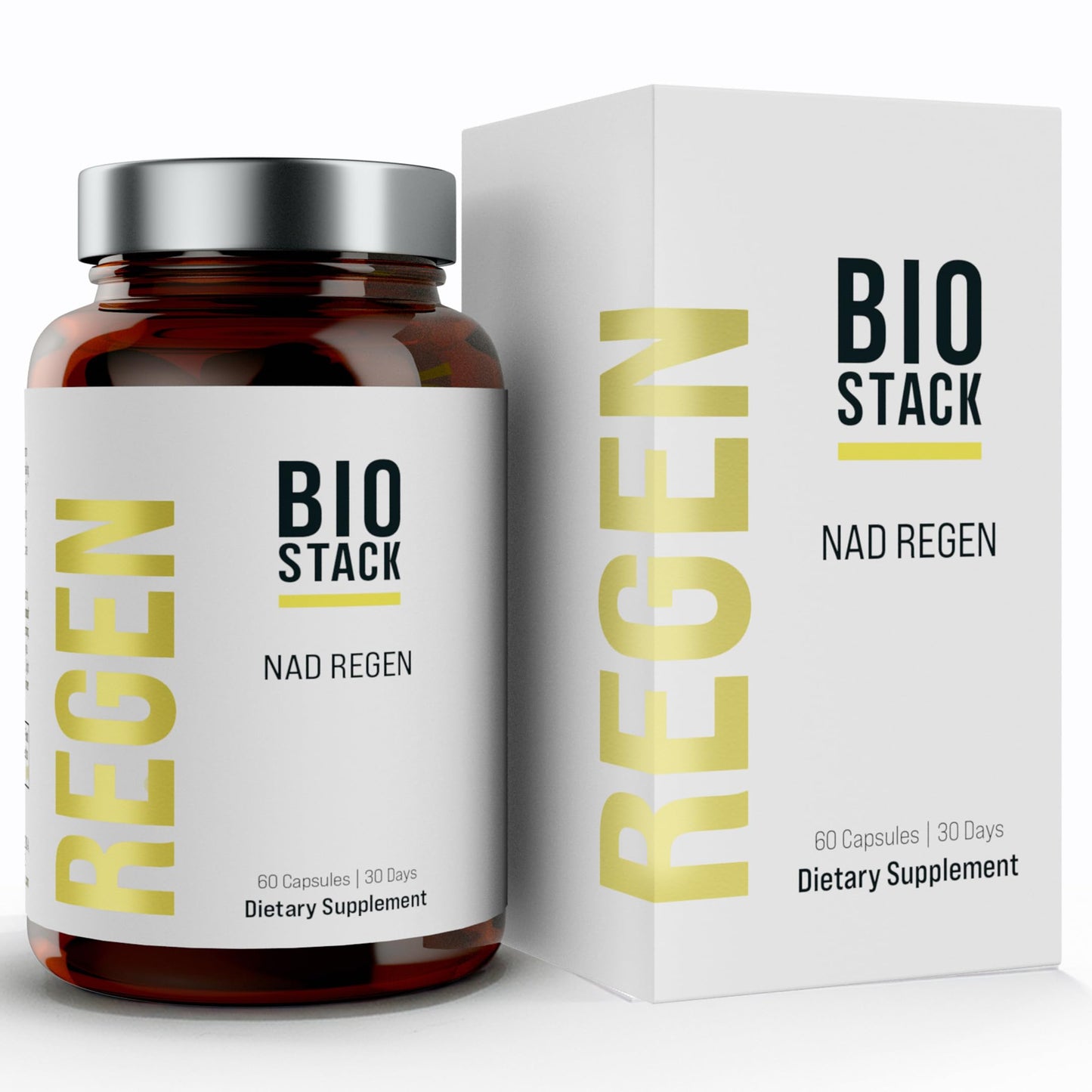 BIOSTACK NAD Regen NAD3 Supplement Capsule, 60 Count