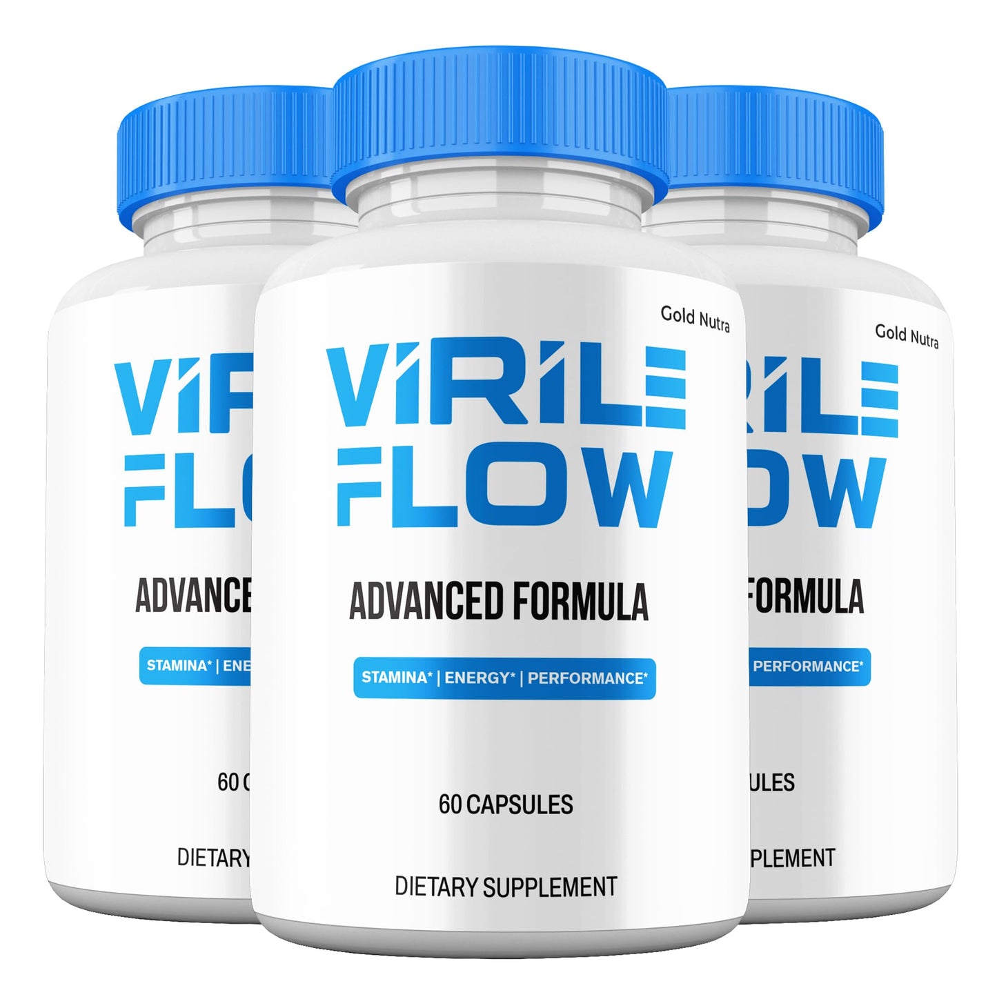 Gold Nutra Virile Flow Capsules, 3 Pack