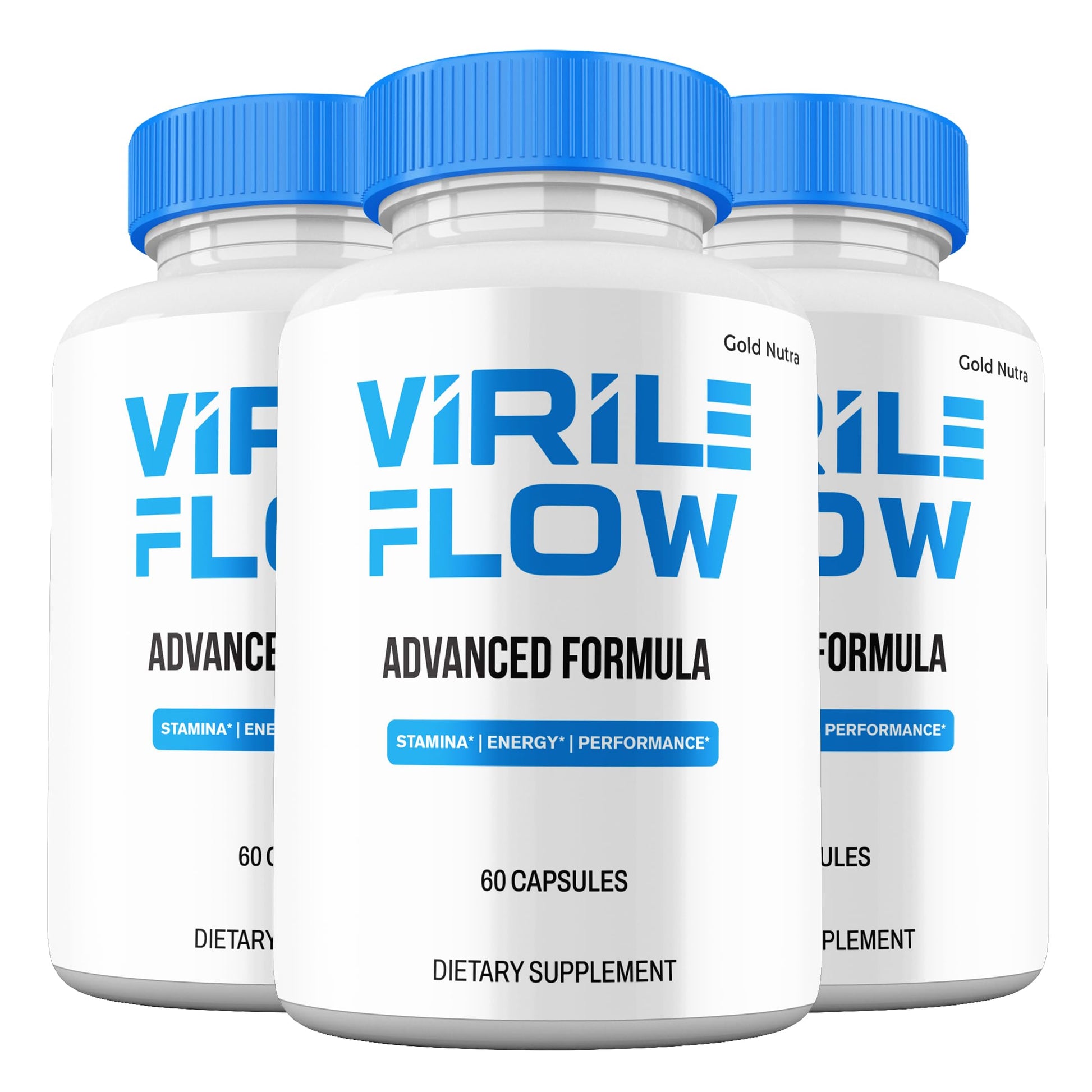 Gold Nutra Virile Flow Capsules, 3 Pack
