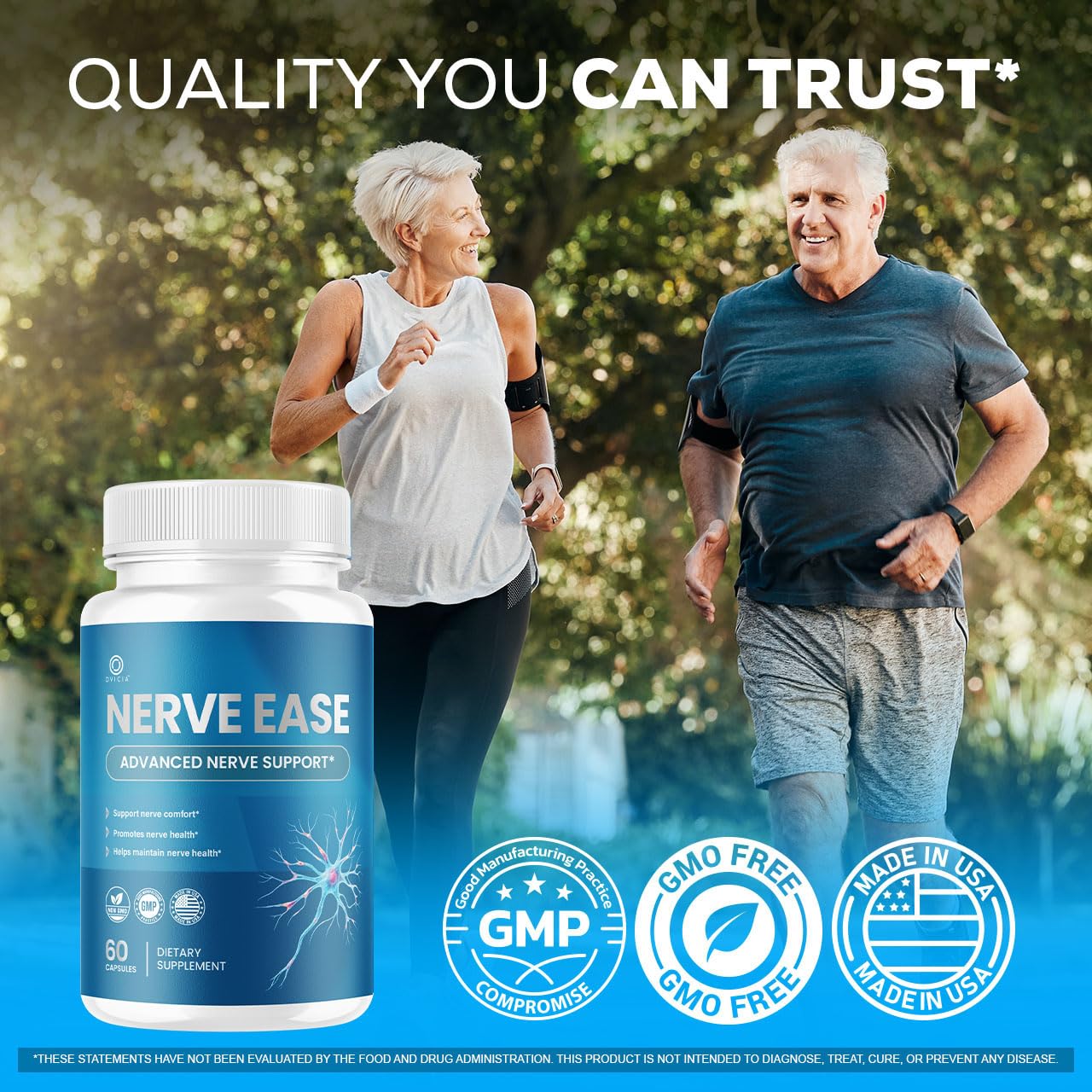 OVICIA Nerve Ease Capsules, 180 Count