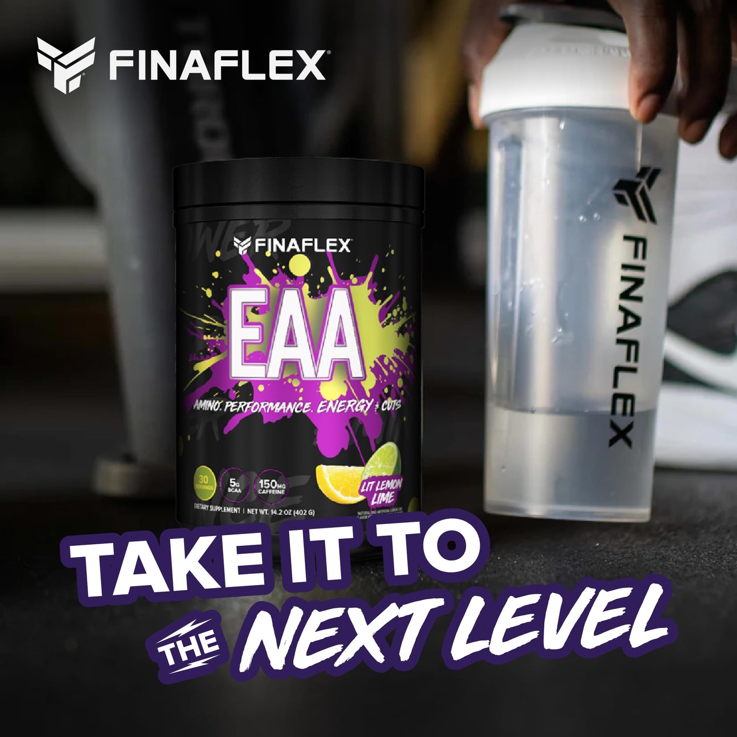 FINAFLEX EAA HARDCORE Lit Lemon-Lime Powder 14.2 oz