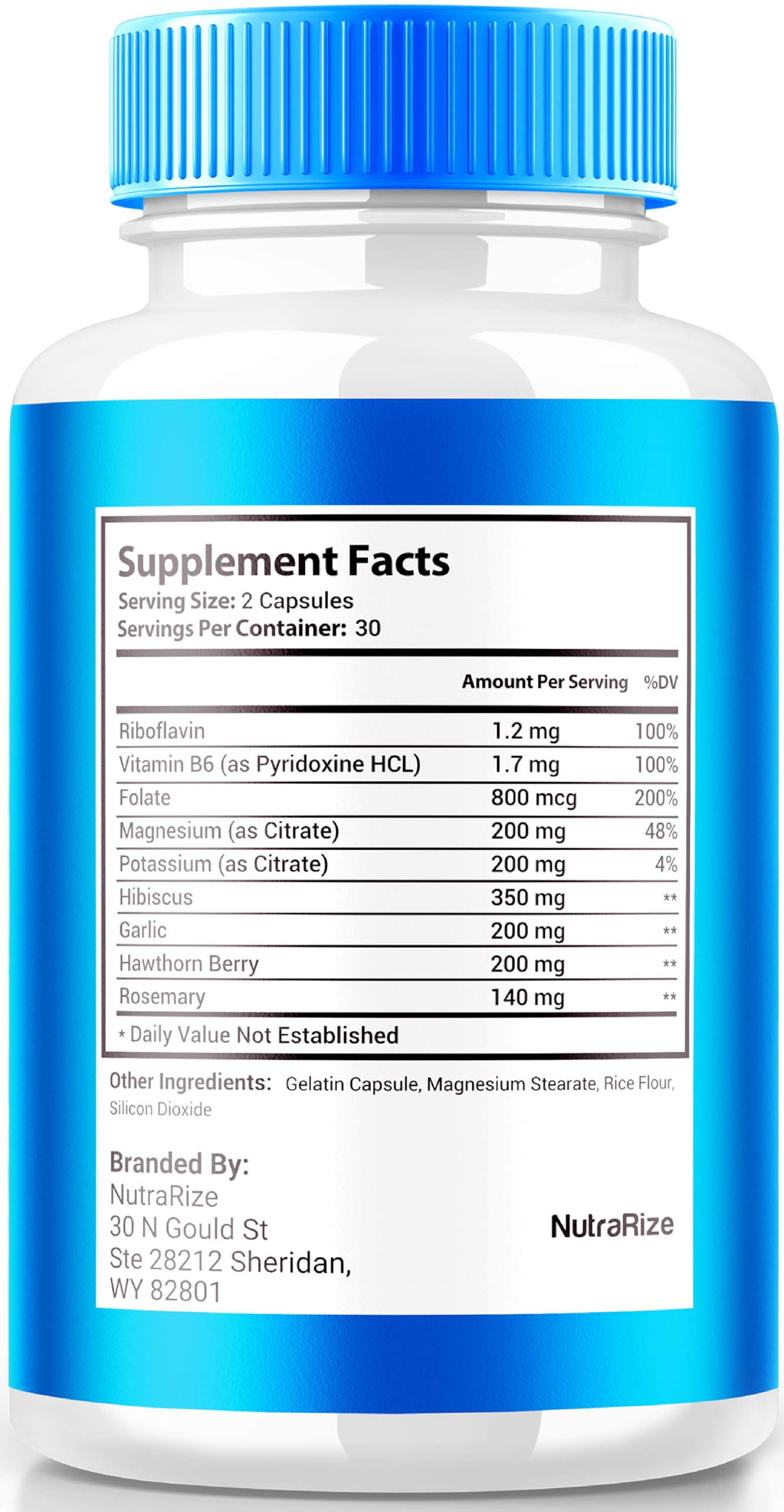 NutraRize Tonosin Pro Max, 60 Capsules