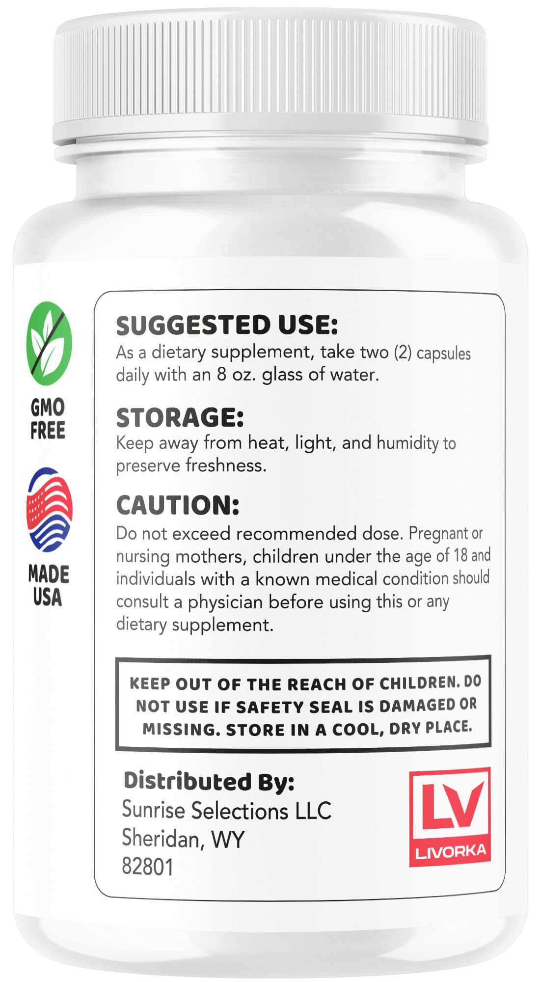 LIVORKA Bio Cell Capsules 120 Capsules