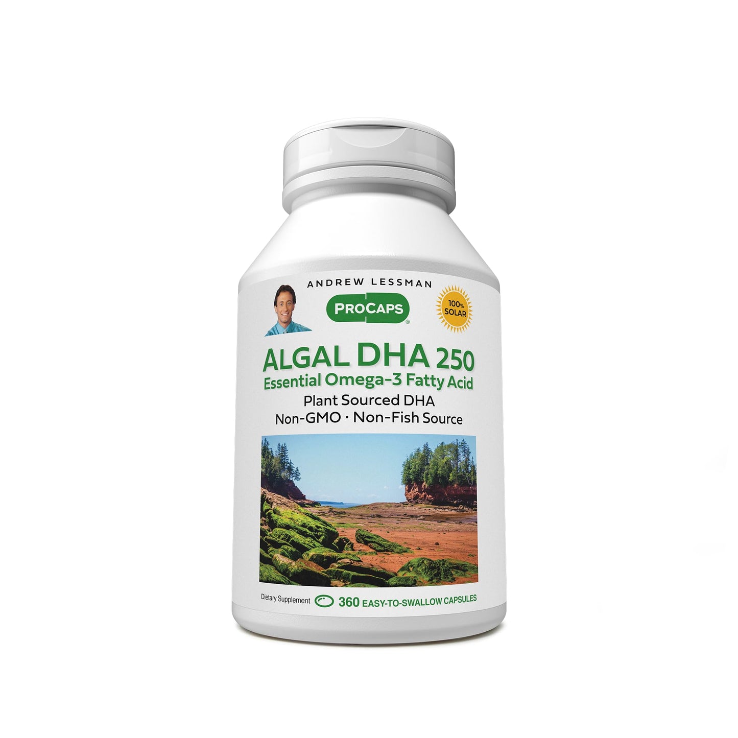 Andrew Lessman ProCaps DHA 250mg Algae Omega-3 60 Capsules
