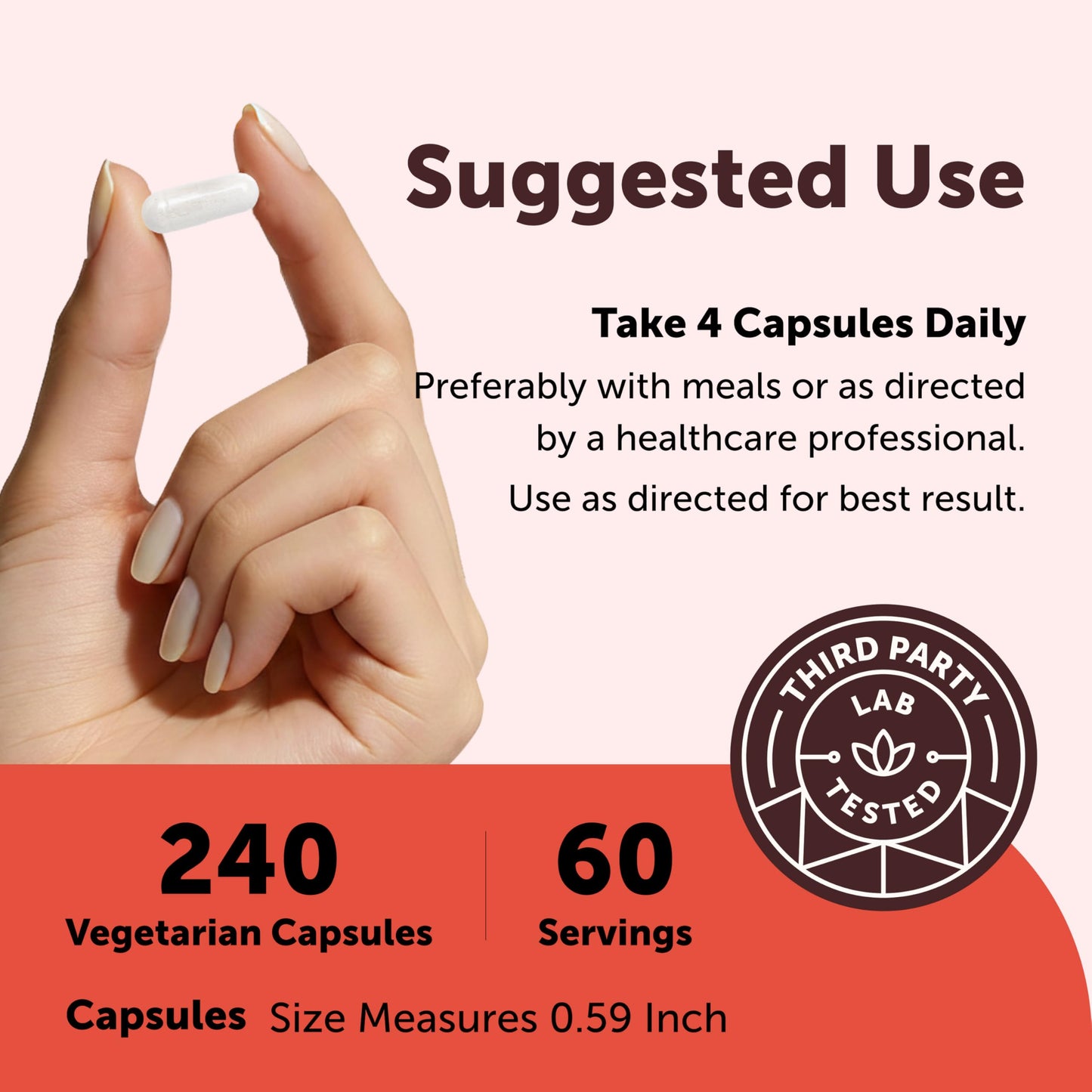 Micro Ingredients L-Carnitine Tartrate 2,000 mg Capsules, 240 Count