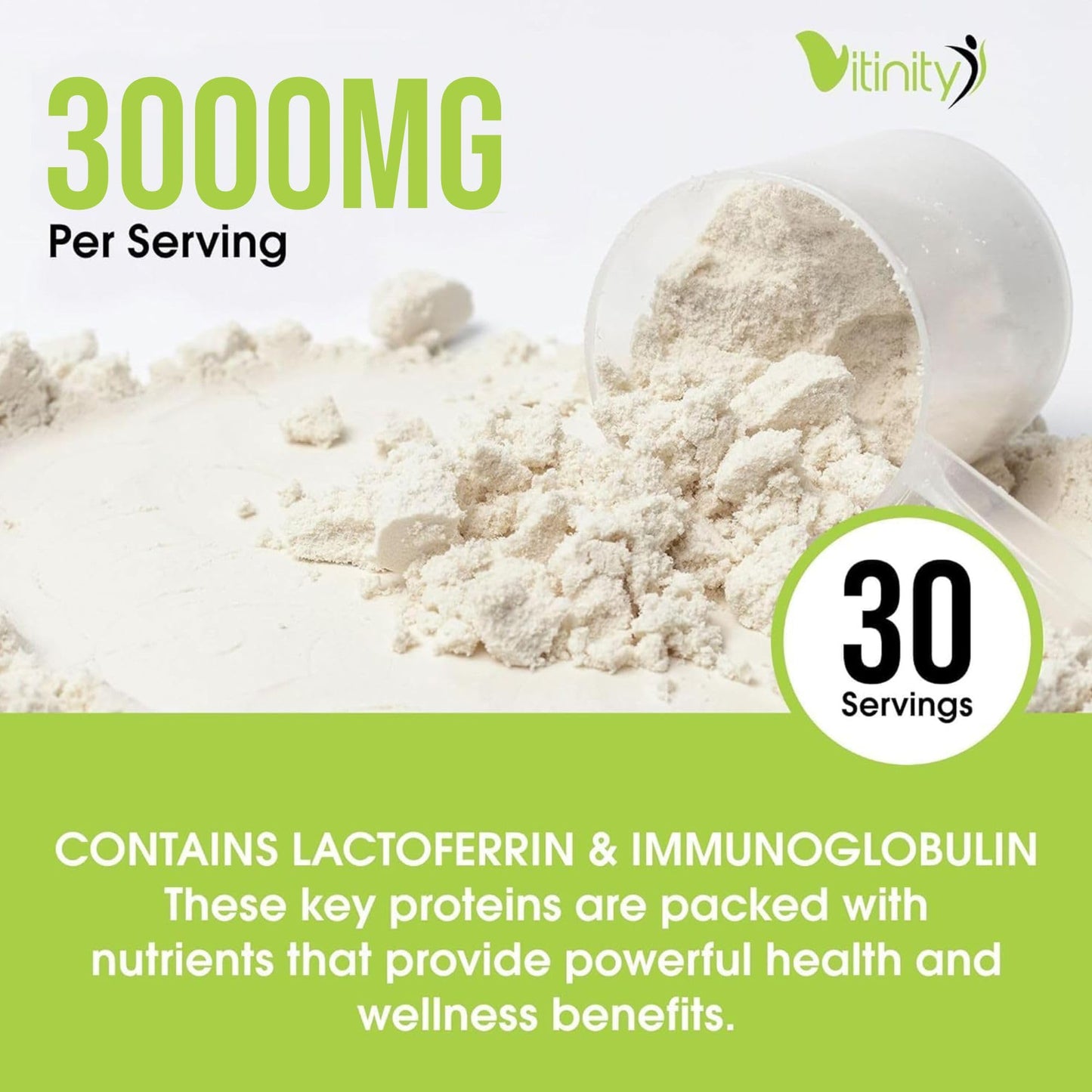 VITINITY Grass Fed Bovine Colostrum Powder 2 Pack
