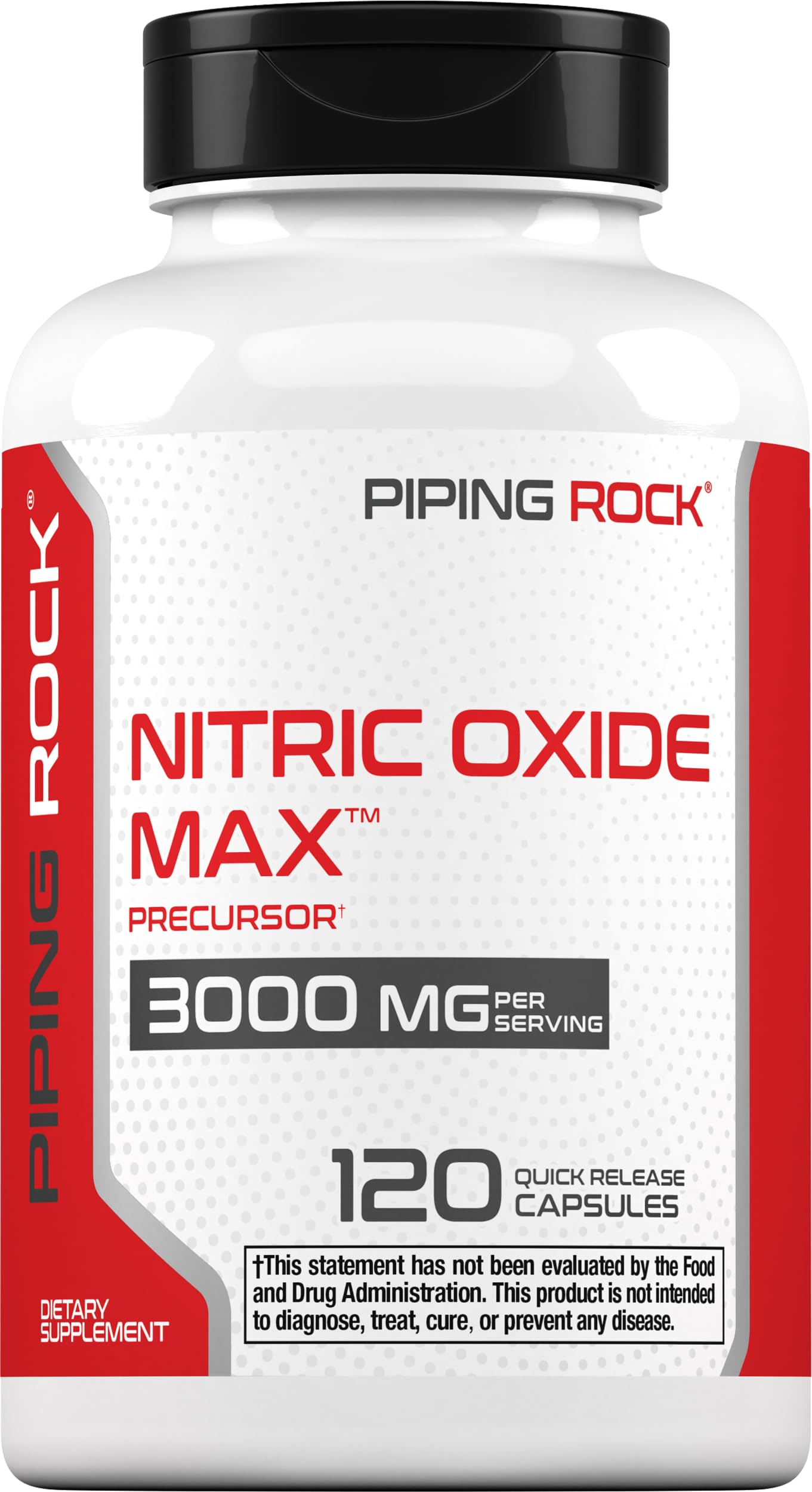 Piping Rock Nitric Oxide Max 3000mg Capsule 120