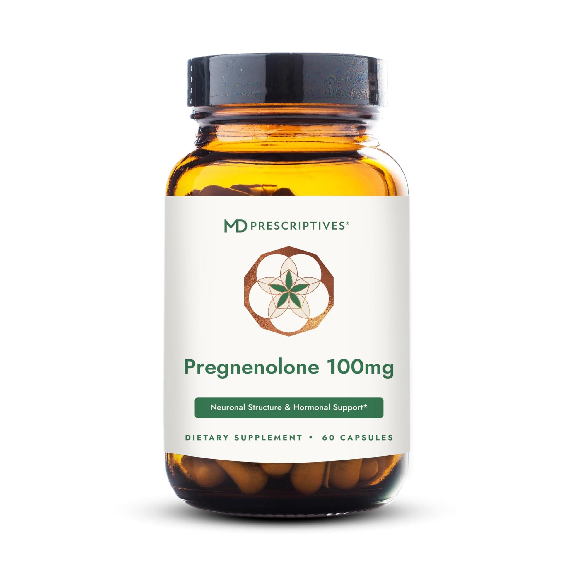 MD Prescriptives Pregnenolone 100mg Capsules, 60 Count