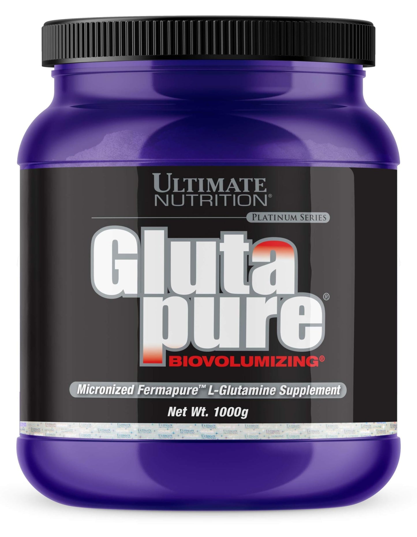 Ultimate Nutrition GlutaPure Micronized L-Glutamine Powder, 1000 g