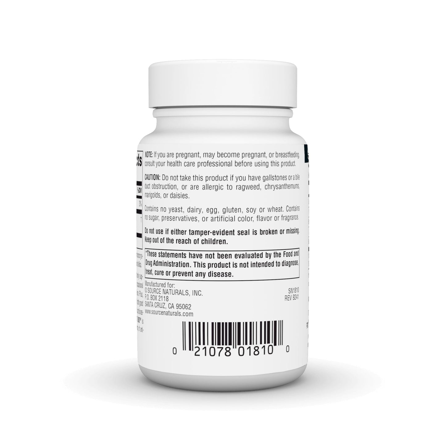 Source Naturals Artichoke Extract 500 Tablet, 45 Tablets