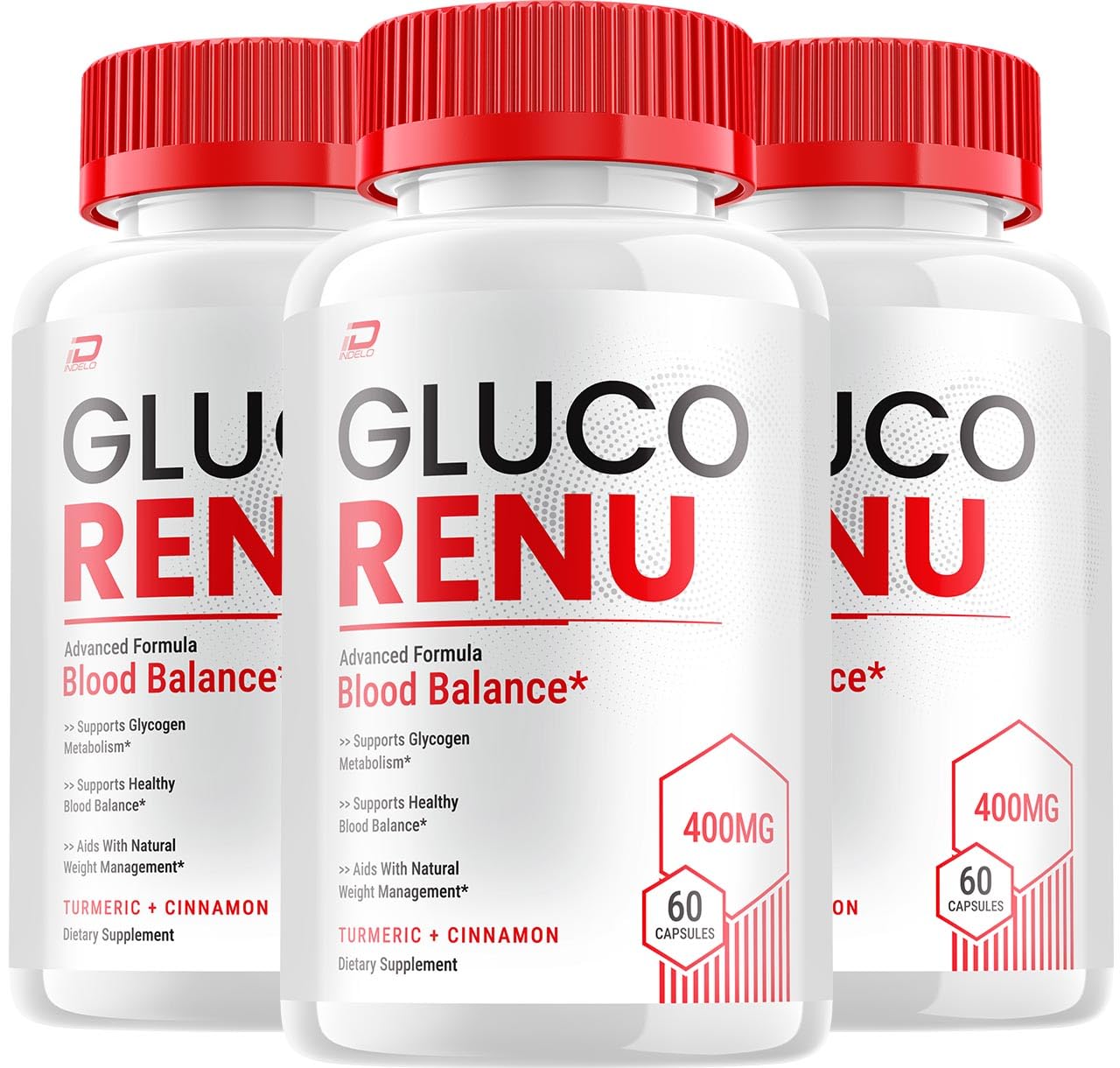 Indelo Gluco Renu Capsules 180 Capsules