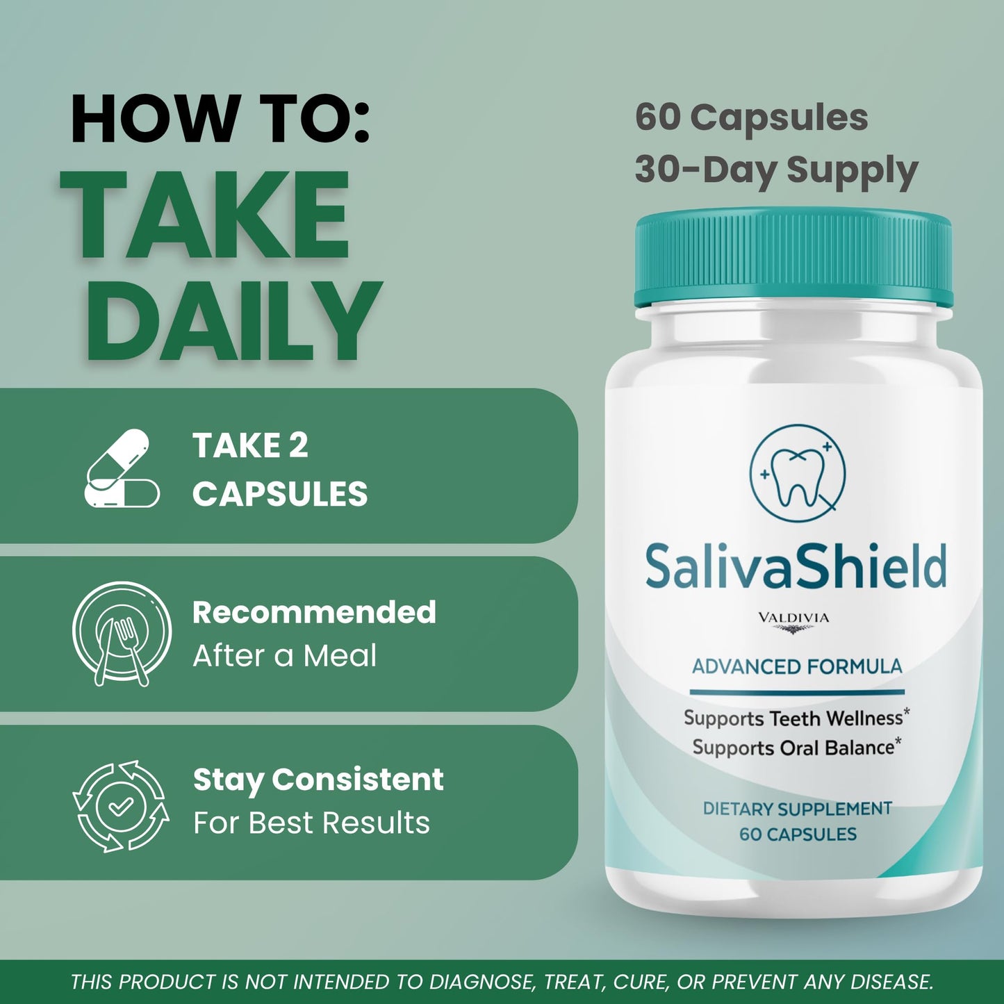 Valdivia SalivaShield Capsules 120 Capsules