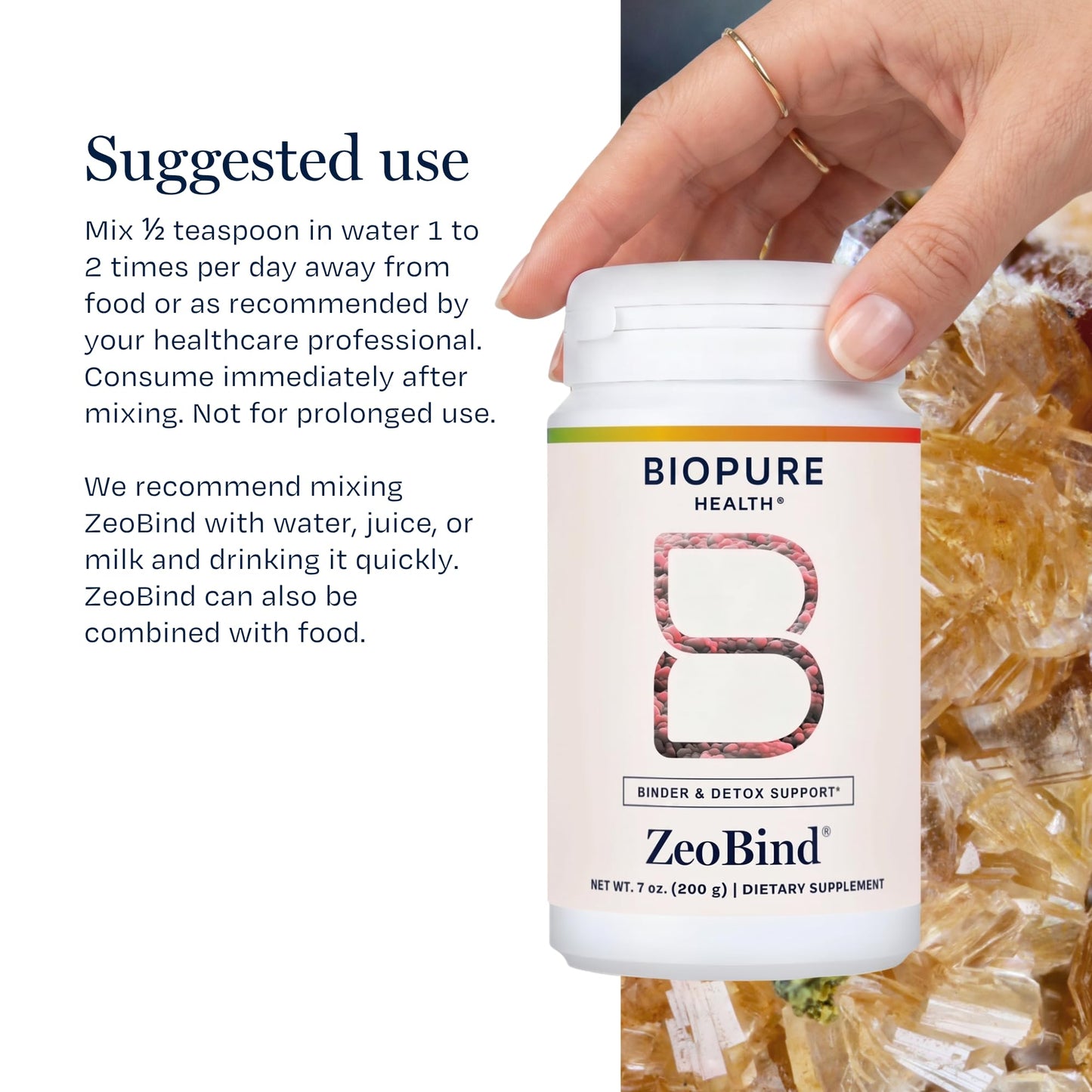 BioPure ZeoBind Powder 7 Ounce