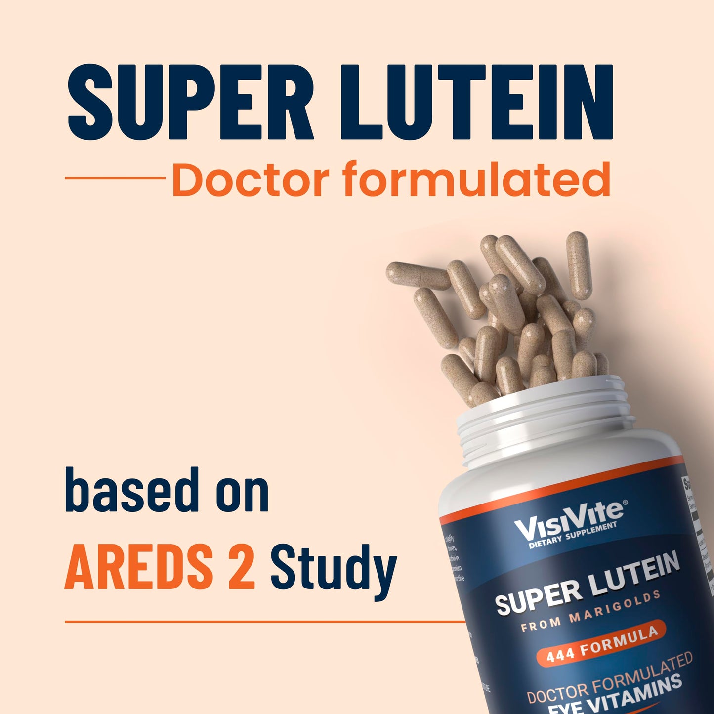 VisiVite Super Lutein 444 Eye Vitamins Capsule 1 Count