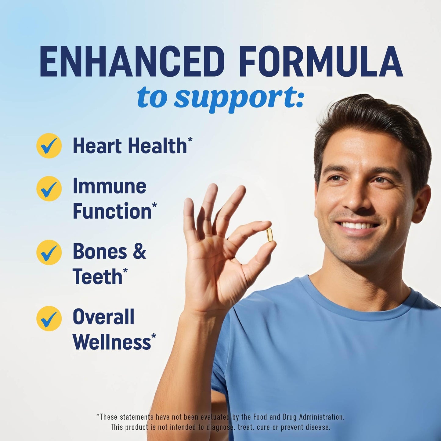 MAV NUTRITION Omega 3 Fish Oil with Vitamin D3 Softgels 90 Count