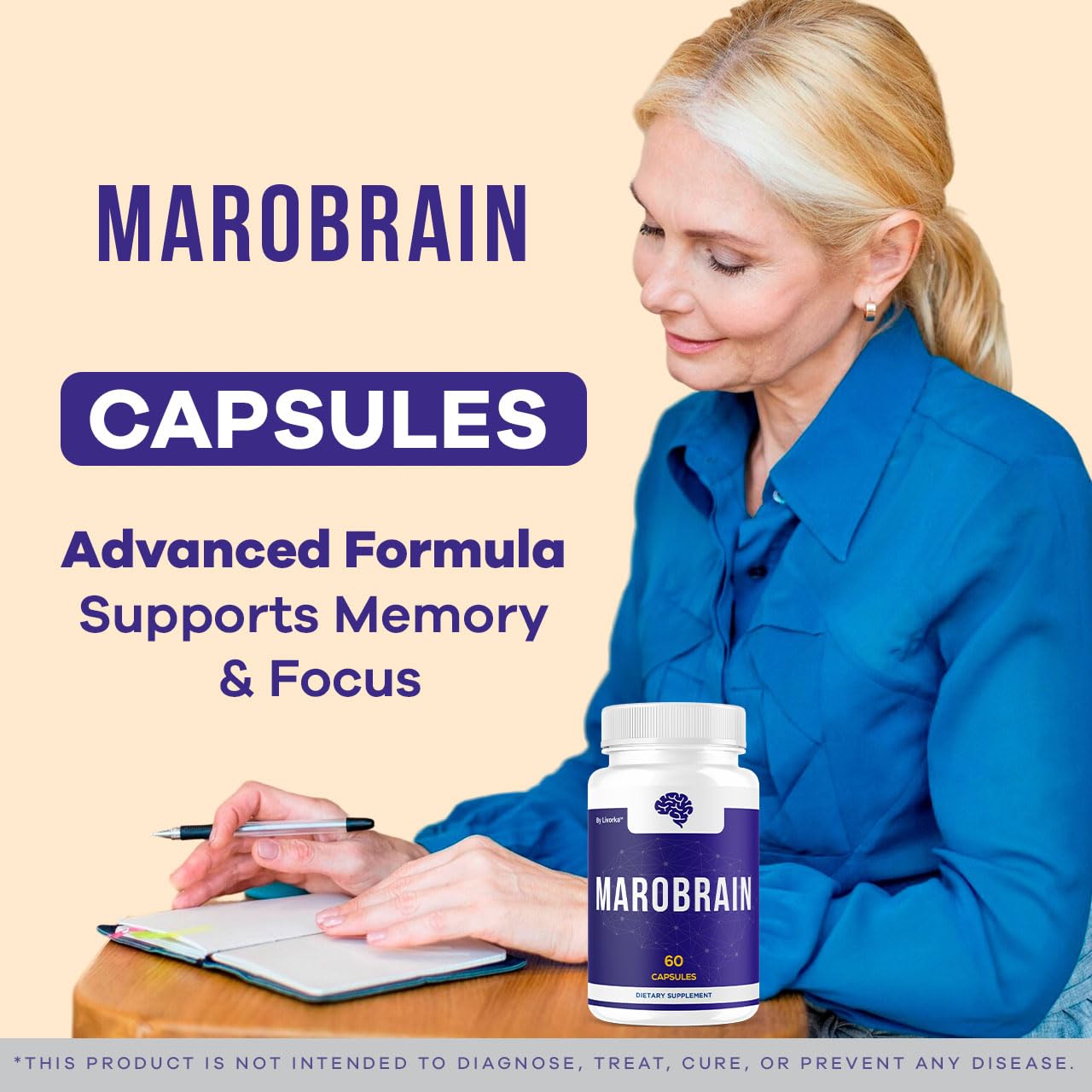 LIVORKA Marobrain Capsules 120 Capsules