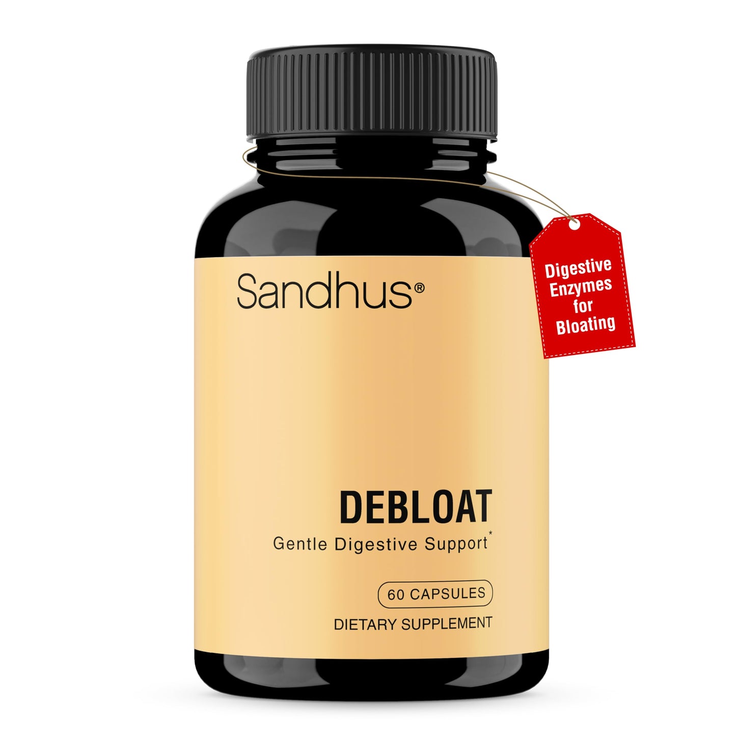 Sandhu's Debloat Digestive Enzymes Capsules 60 Count
