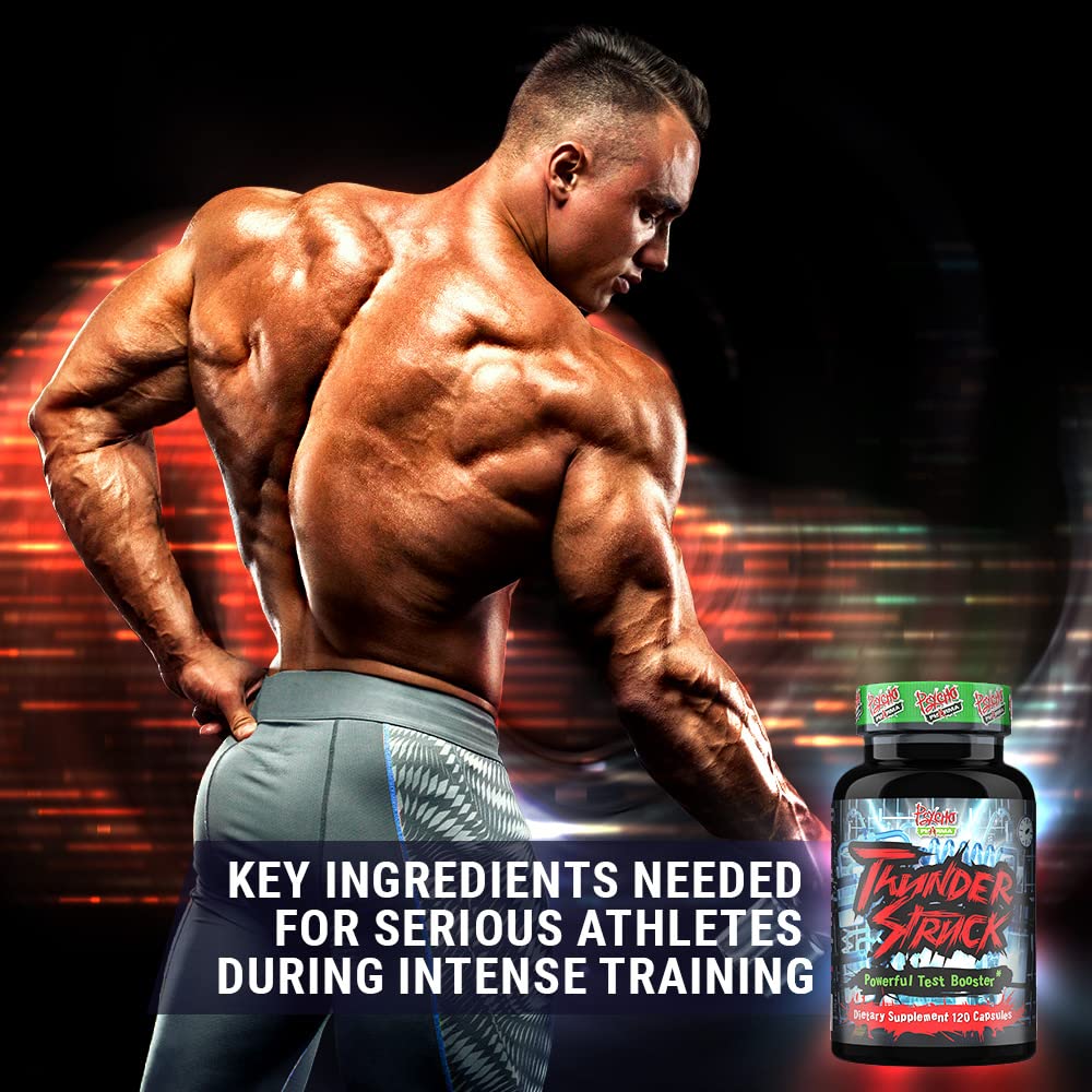 Psycho Pharma Thunderstruck Lean Muscle Mass Supplement Capsule 1 Count