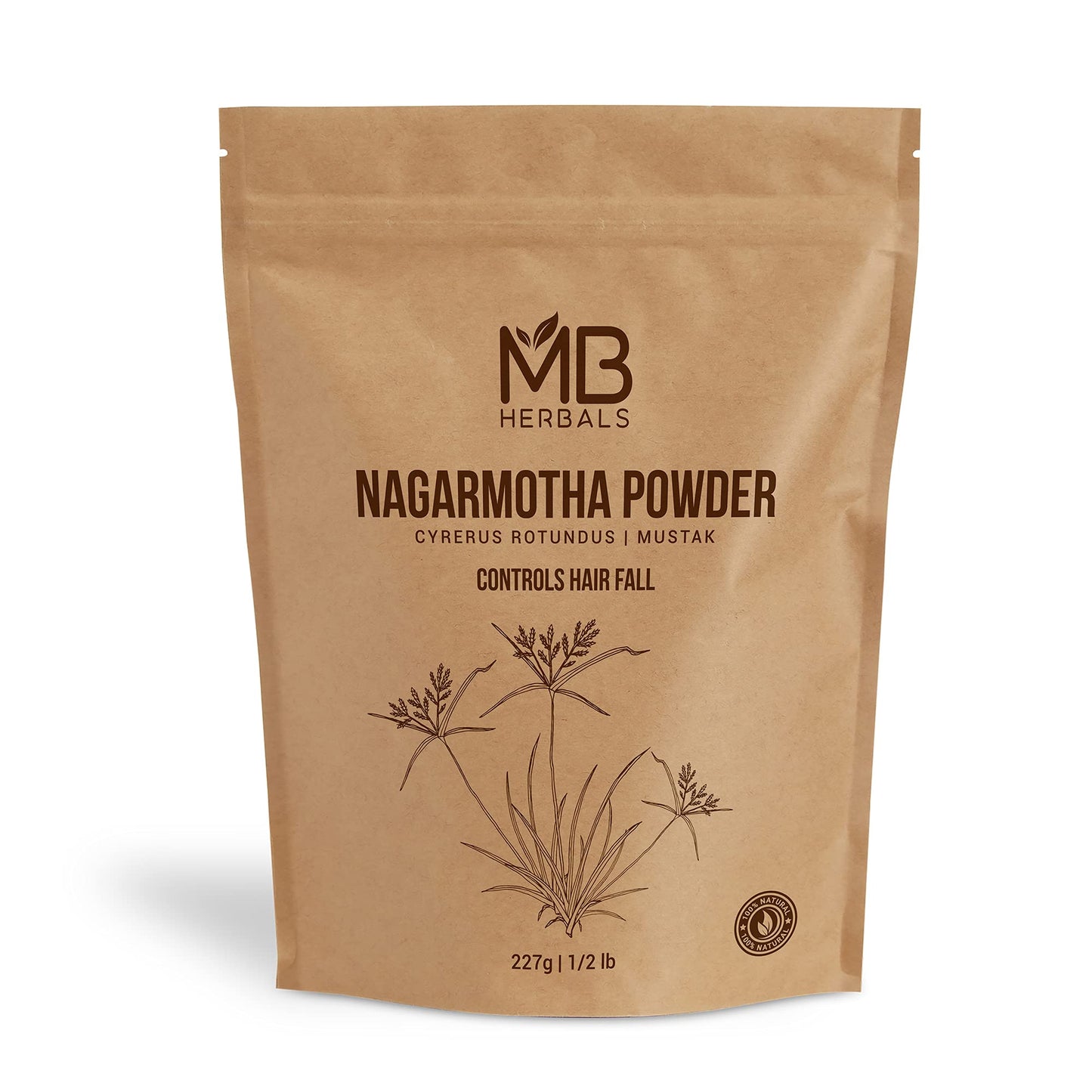 MB Herbals Nagarmotha Powder 8.01 Ounce
