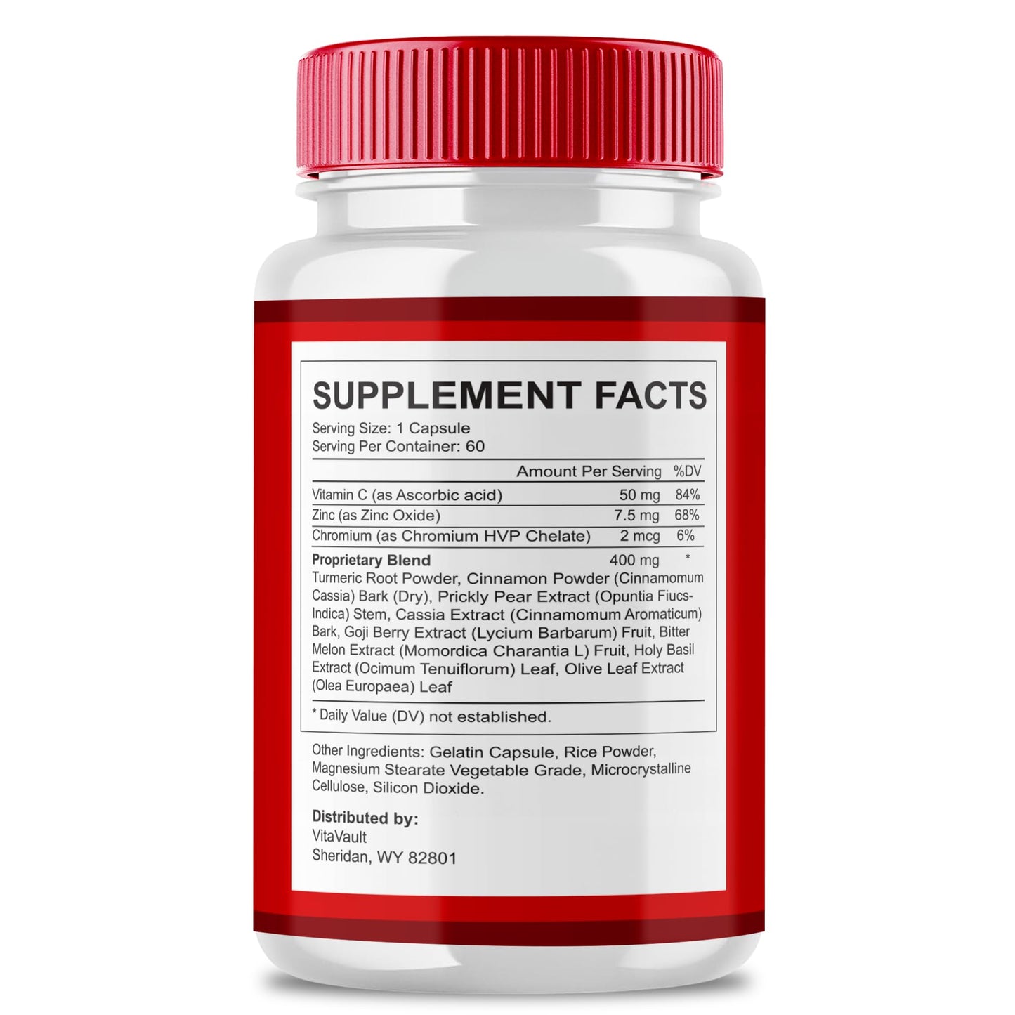 Vitavault Heart Freedom Capsules, 60 Count