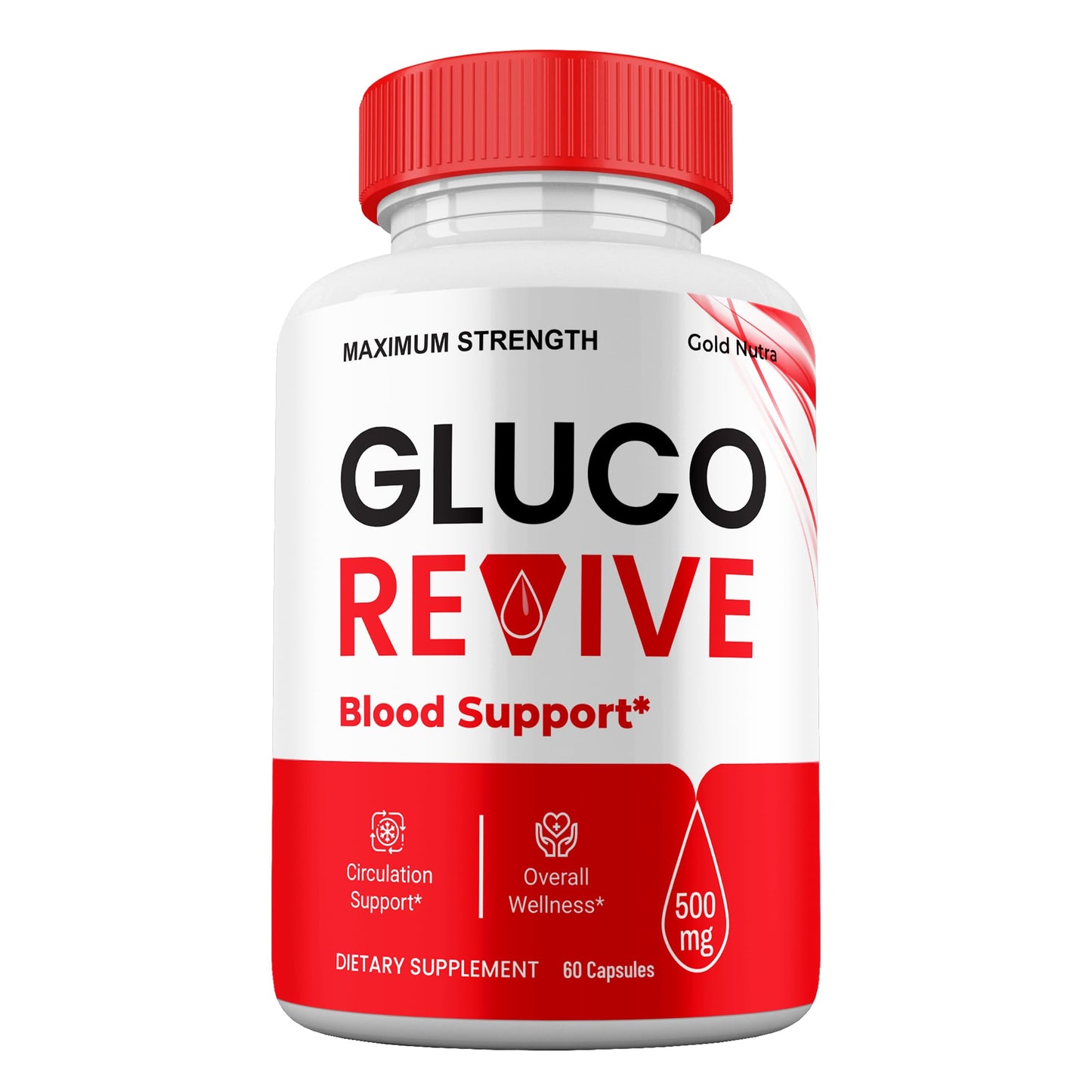 Gold Nutra GlucoRevive Capsules, 2 Capsules