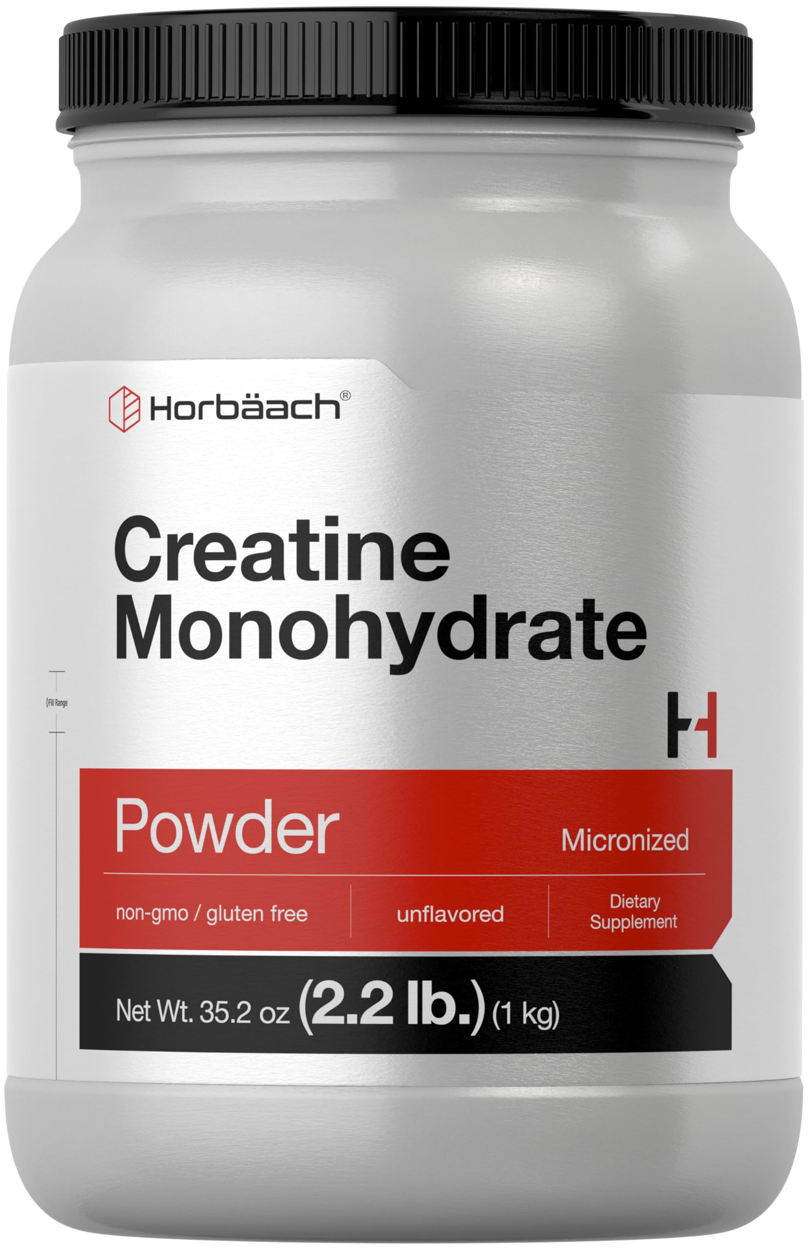 Horbäach Creatine Monohydrate Powder 35.2 oz