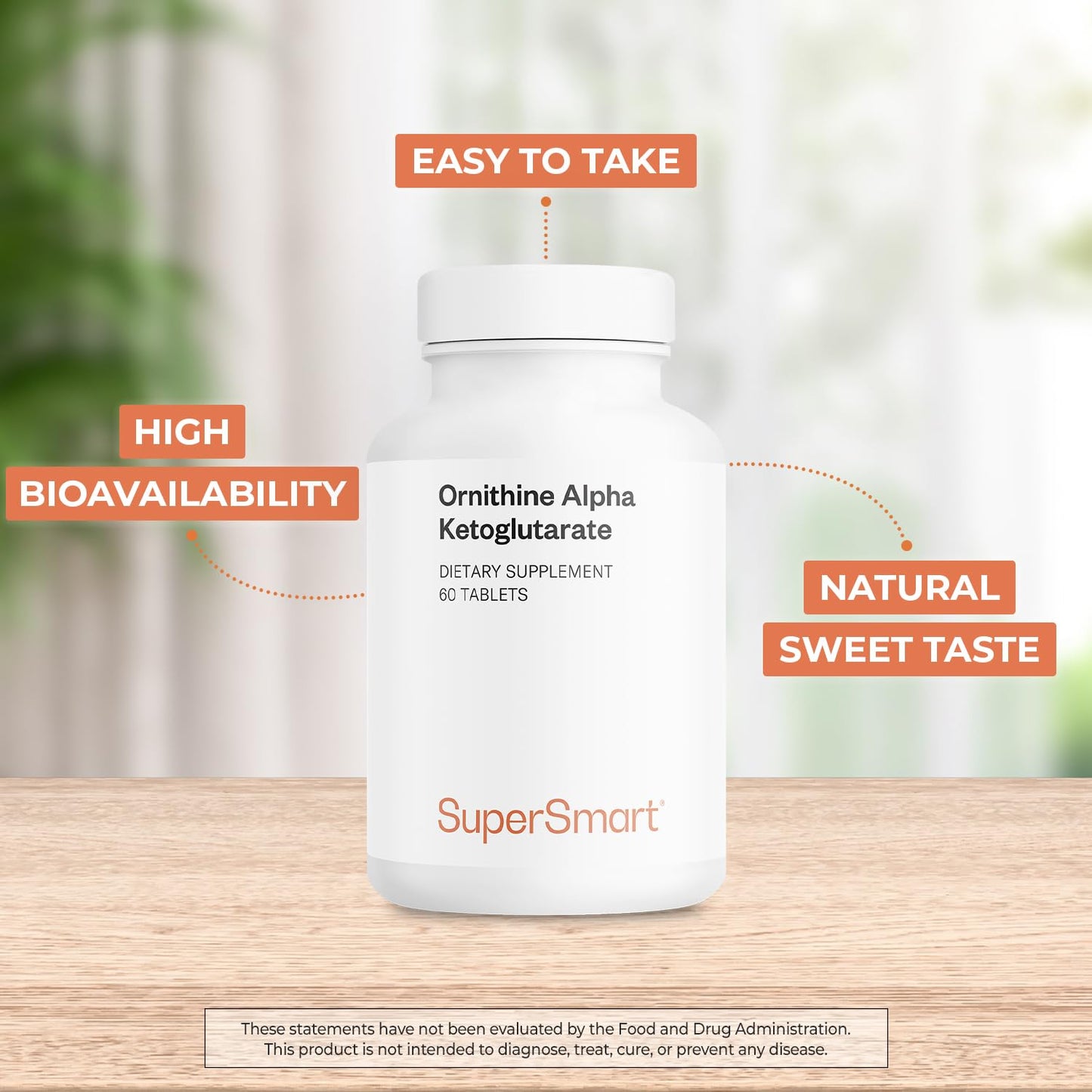 Supersmart Ornithine Alpha Ketoglutarate OKG Tablet 60 Tablets