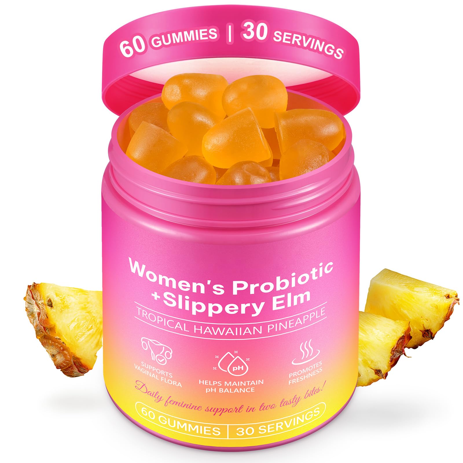 NVXNMSD Feminine Probiotics Gummies 60 Count