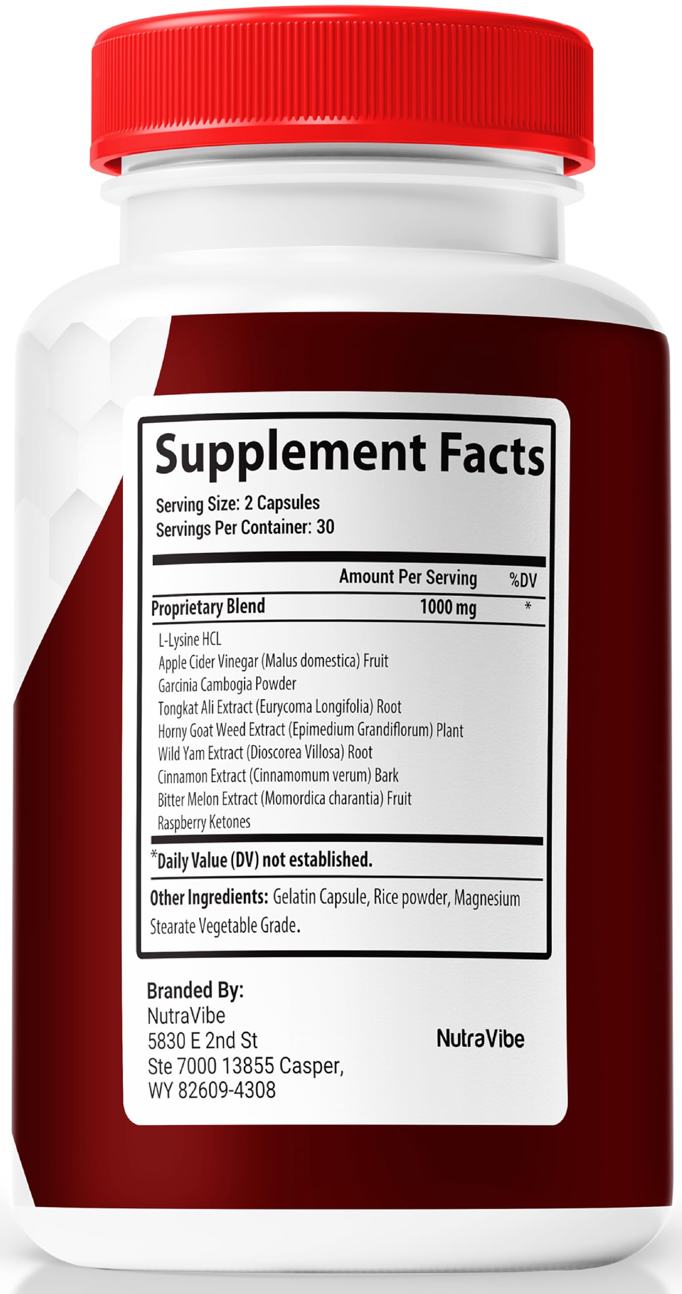NutraVibe Glucocyn Capsules 180