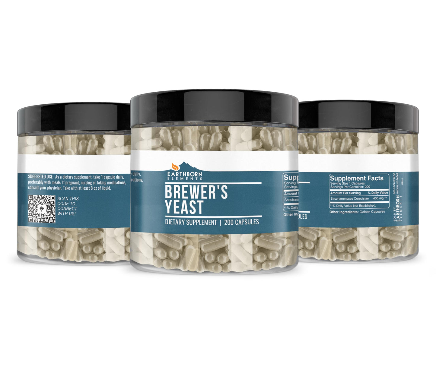 Earthborn Elements Brewer's Yeast Capsules 200
