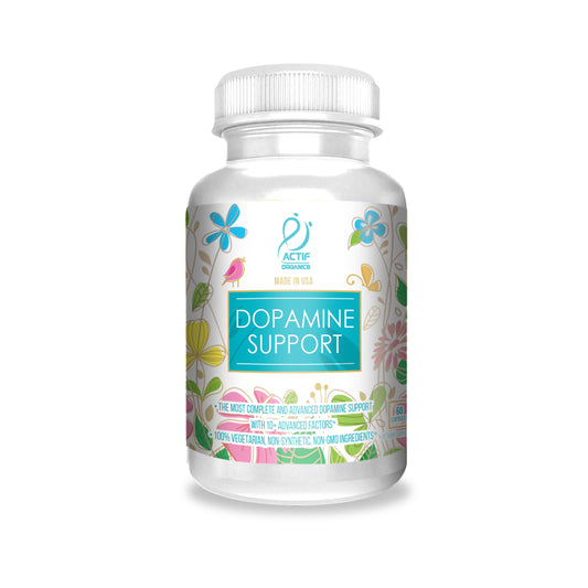 ACTIF Dopamine Boost with 10+ Advanced Factors for Energy and Motivation Support 60 Capsules