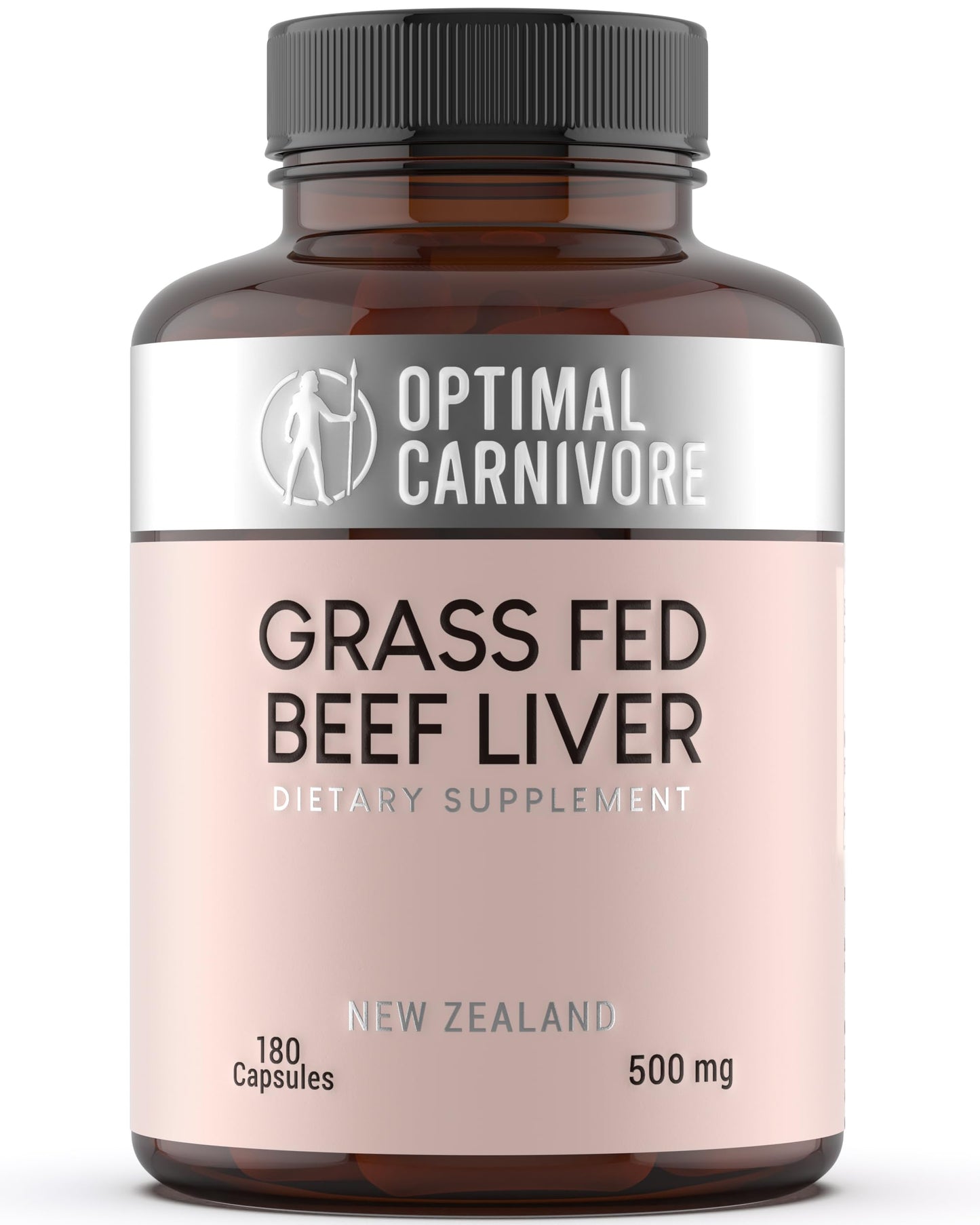 Optimal Carnivore Beef Liver Tablets, 180 Count