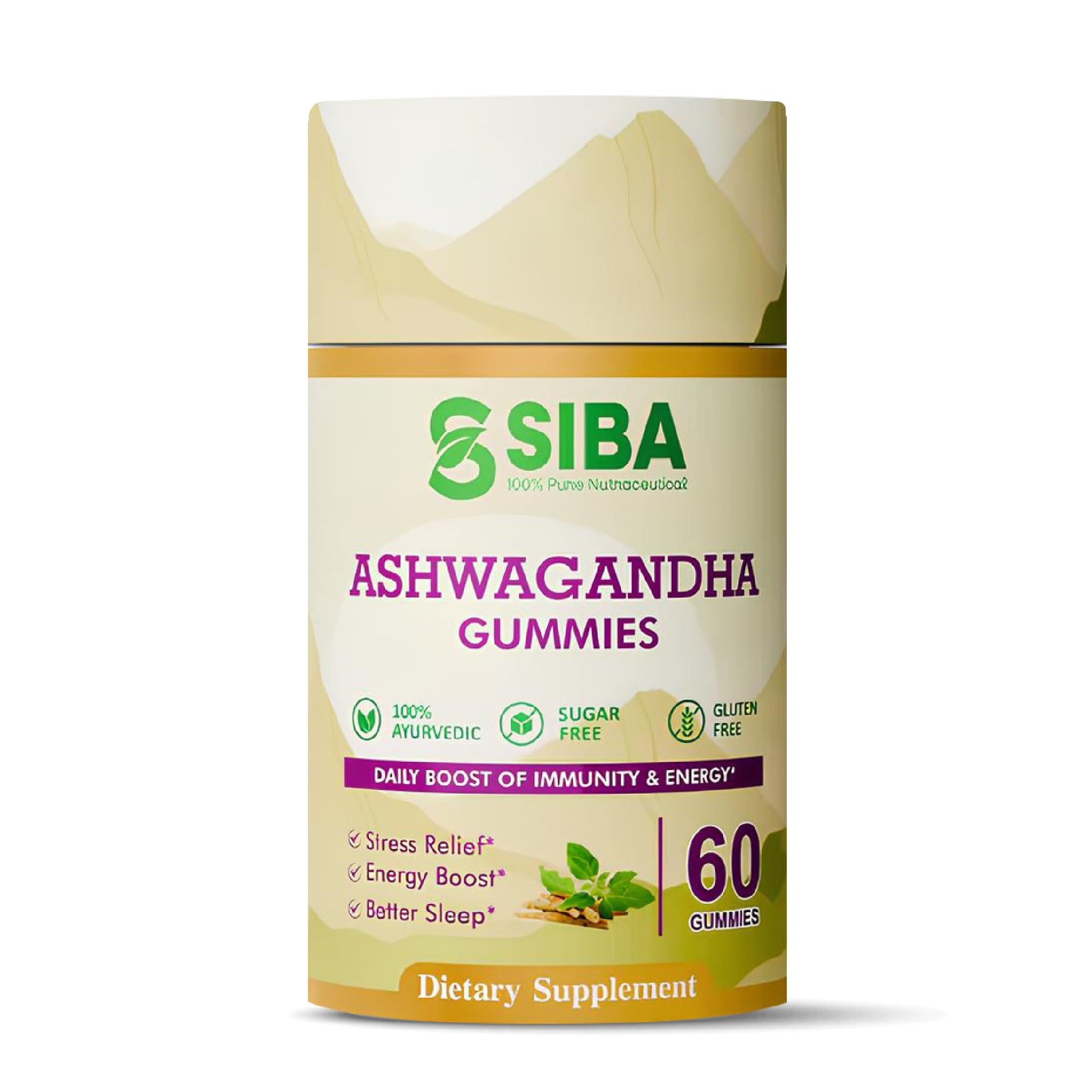 Siba Nutraceutical LLC Ashwagandha Capsules 120 Capsules