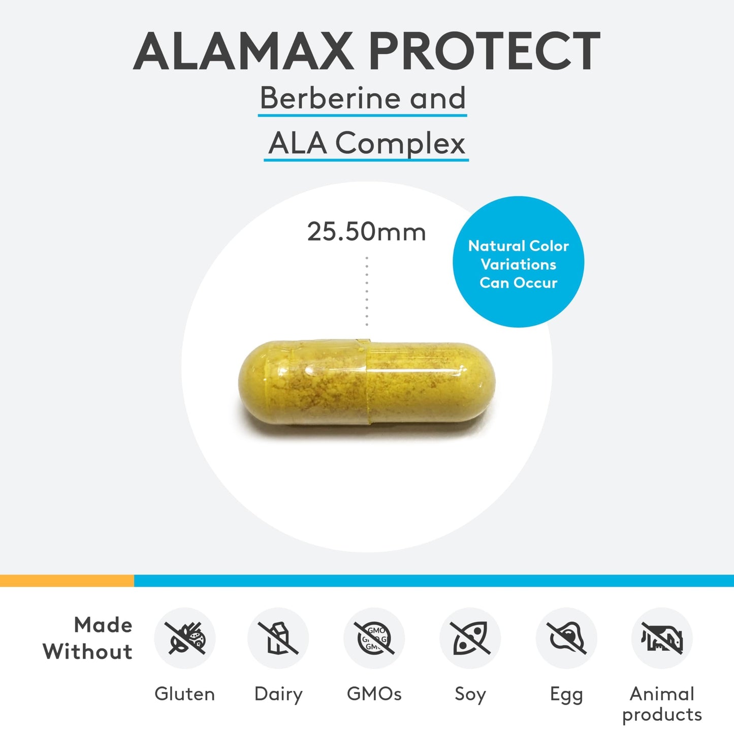 XYMOGEN ALAmax Protect Berberine HCl & ALA Complex 120 Capsules