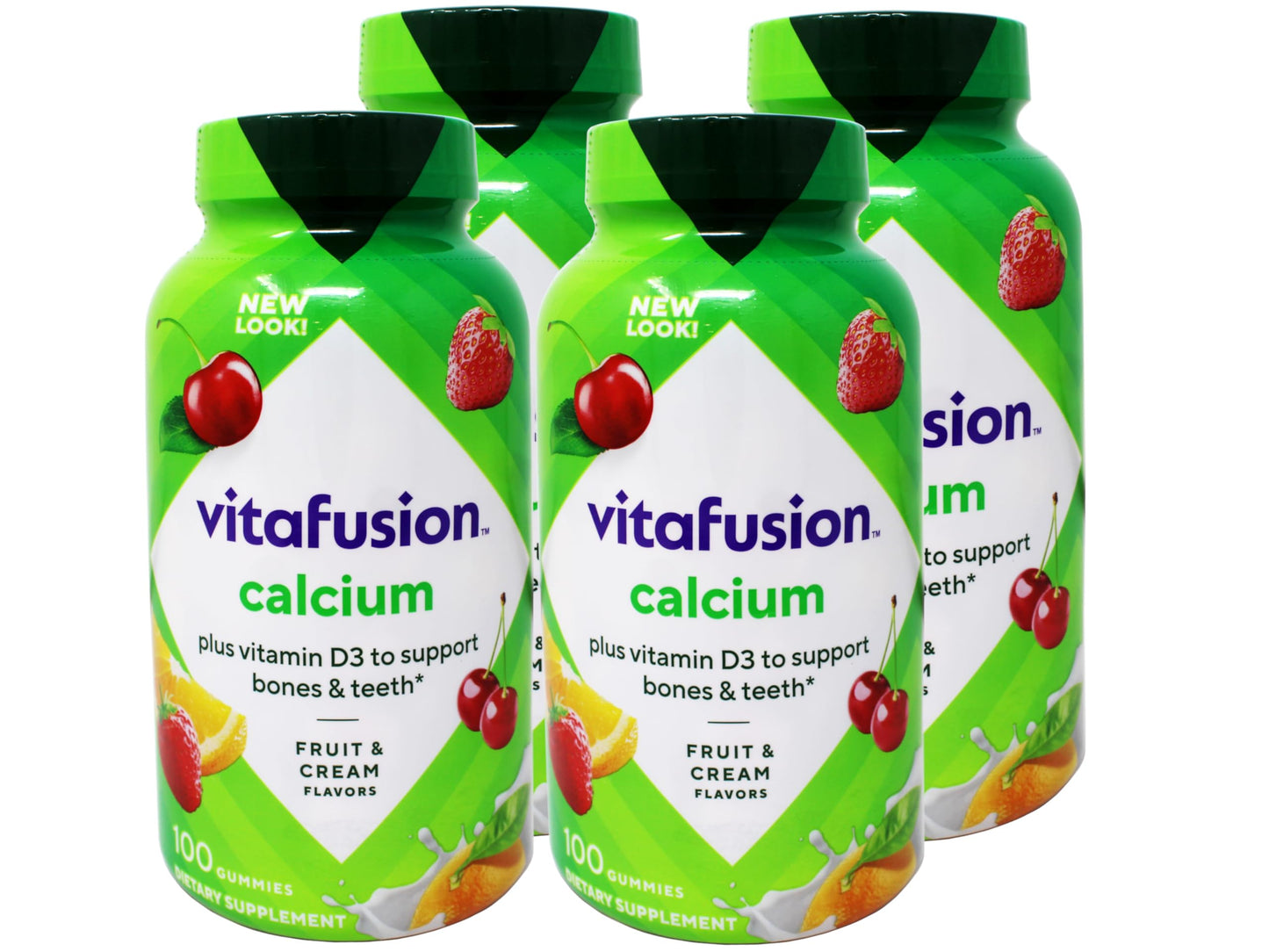Vitafusion Calcium Gummy Vitamins for Adults 500mg, 400 Count