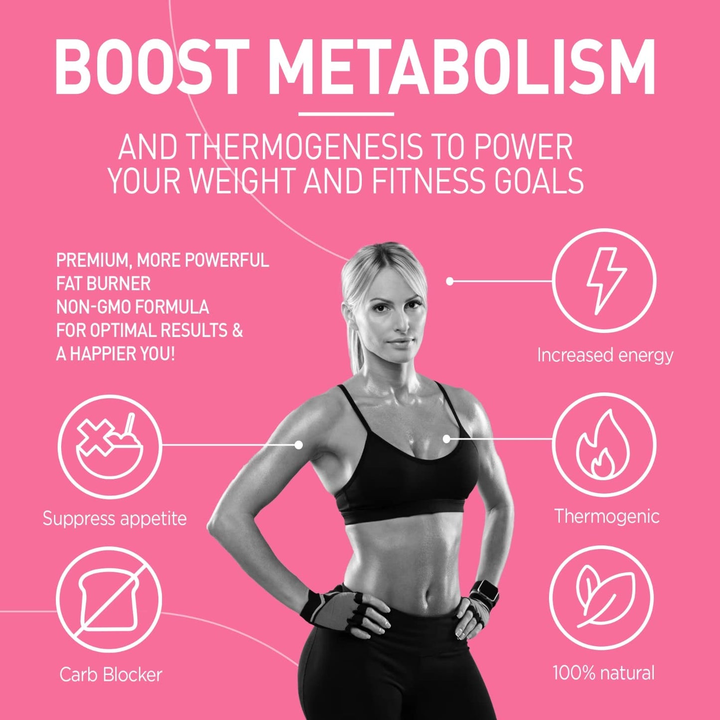 WELLBEING FORMULA Natural Weight Loss Pills for Women Capsules 60 Count