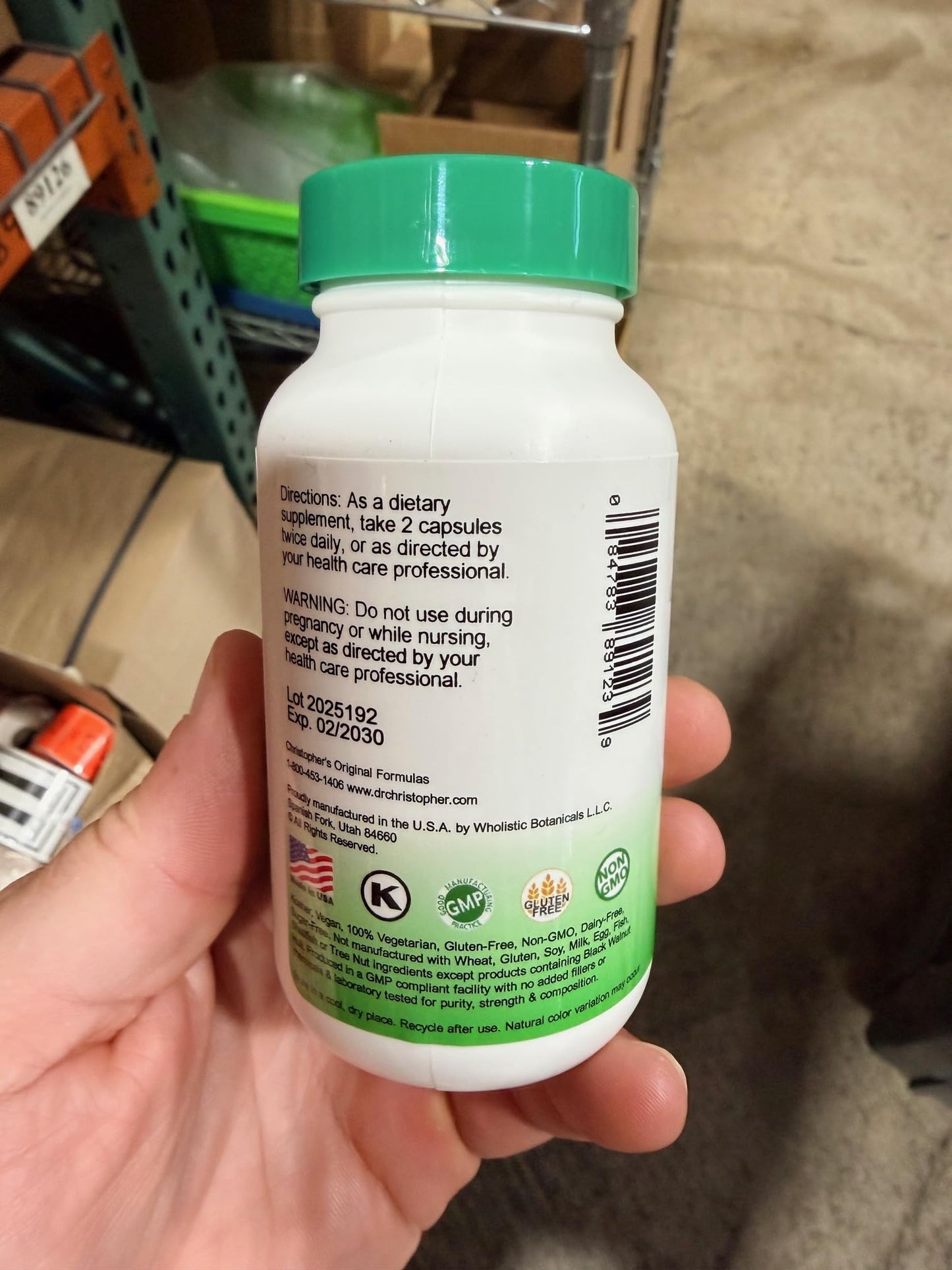 Christopher's Original Formulas Hormonal Changease Formula Capsules 100