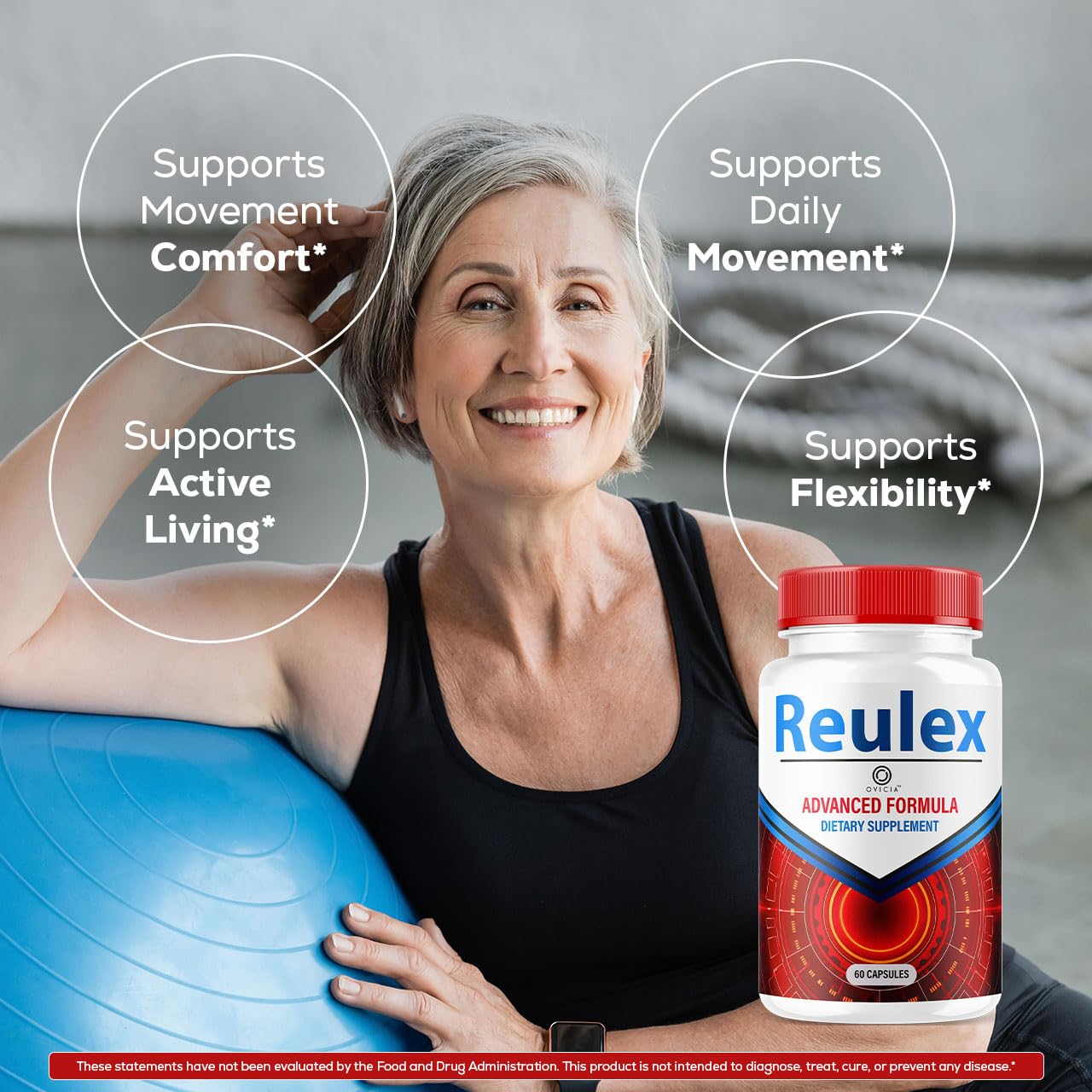 OVICIA Reulex Capsules, 180 Capsules