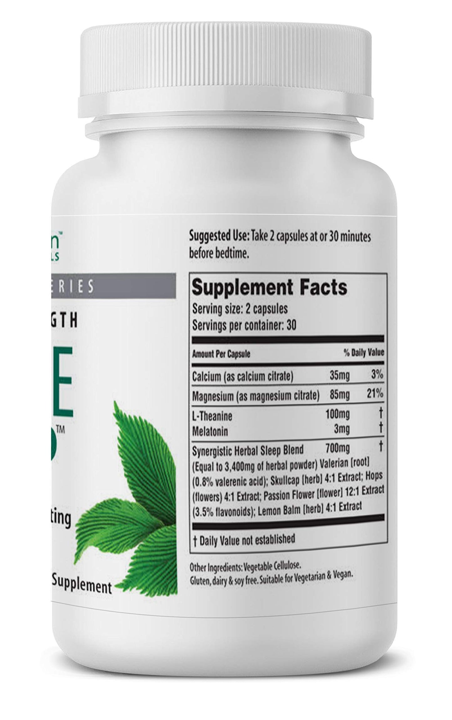American Nutriceuticals Serene Sleep Aid Capsules, 60 Count