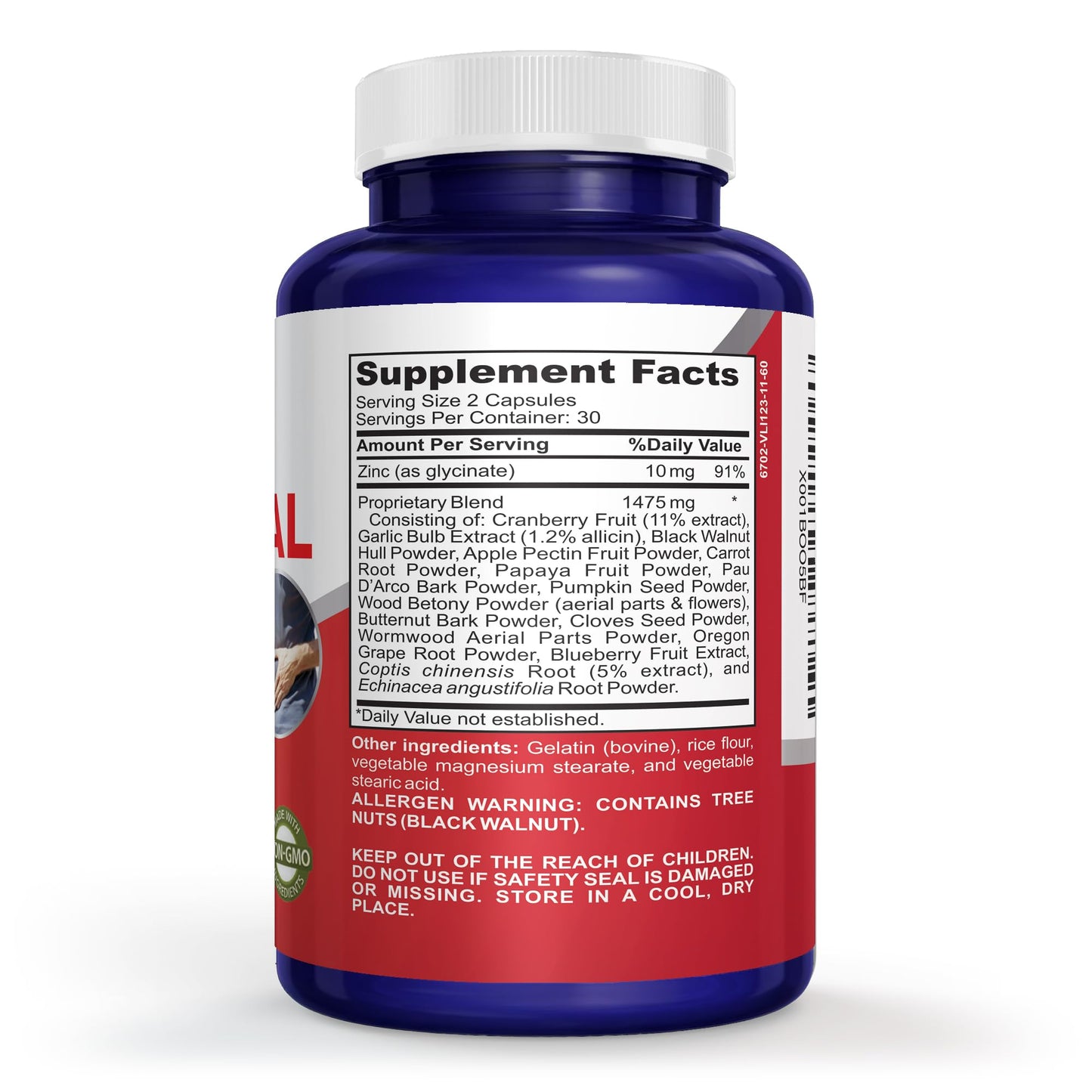 NusaPure Intestinal Support Complex 60 Capsules