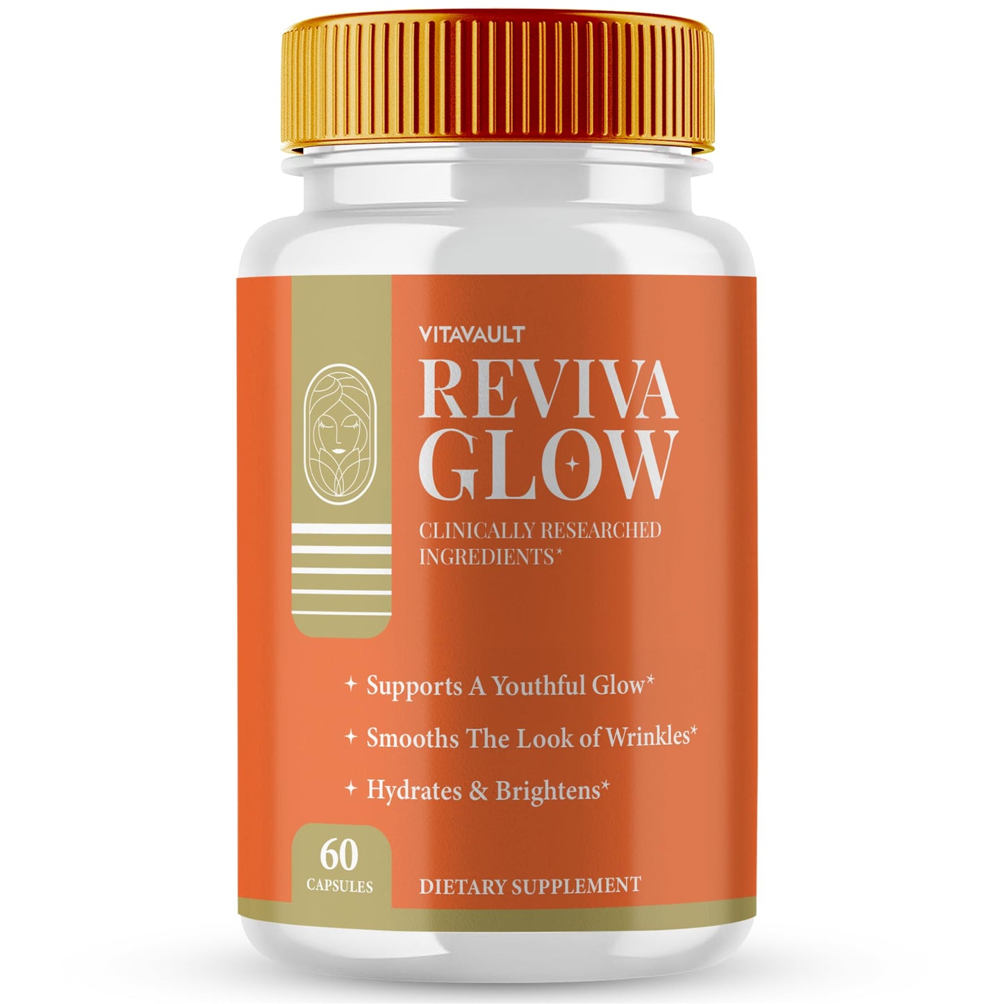 Vitavault Reviva Glow Capsules, 60 Count