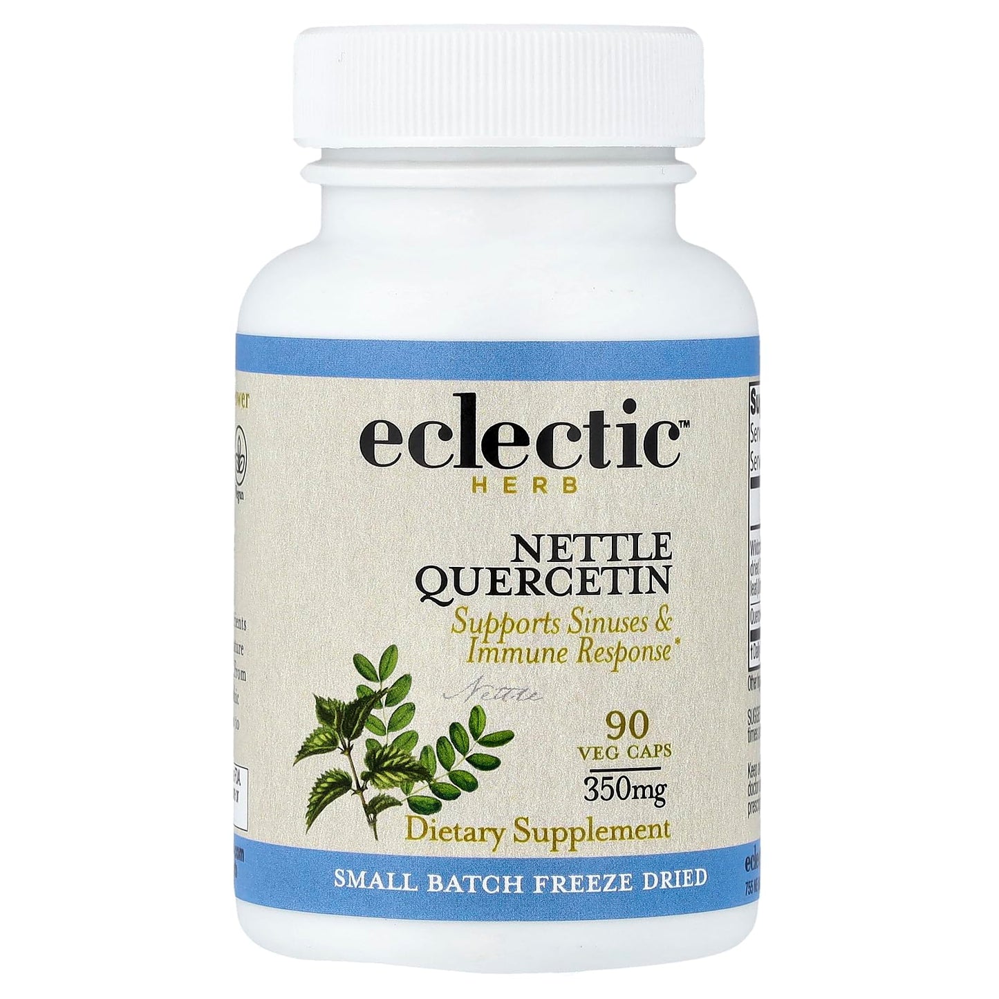 Eclectic Institute Nettle Quercetin Capsules, 90 Count
