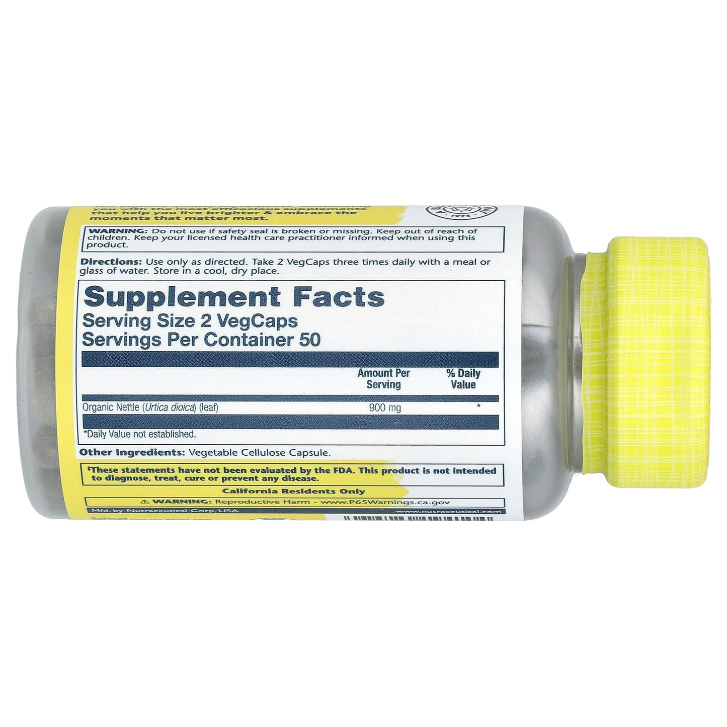 Solaray Nettle Capsules 100