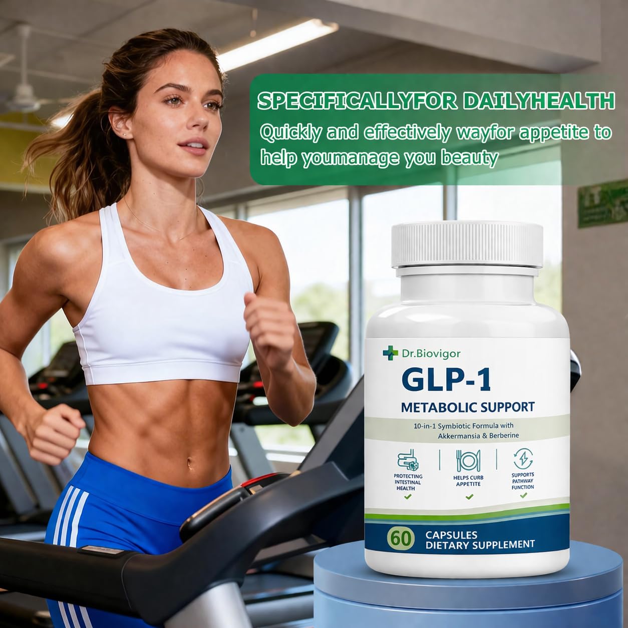 Dr. BioVigor GLP-1 Supplement Capsule 60 Count