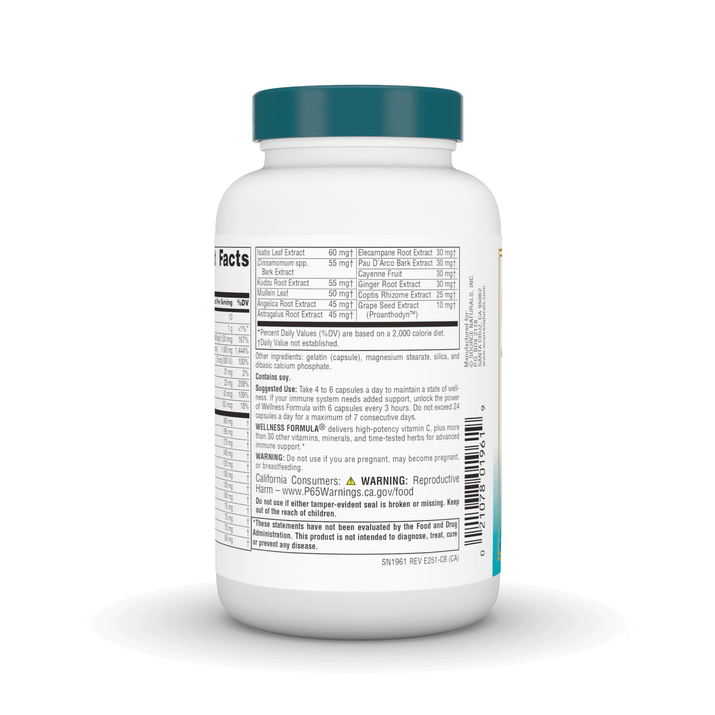 Source Naturals Wellness Formula Capsule, 120 Capsules