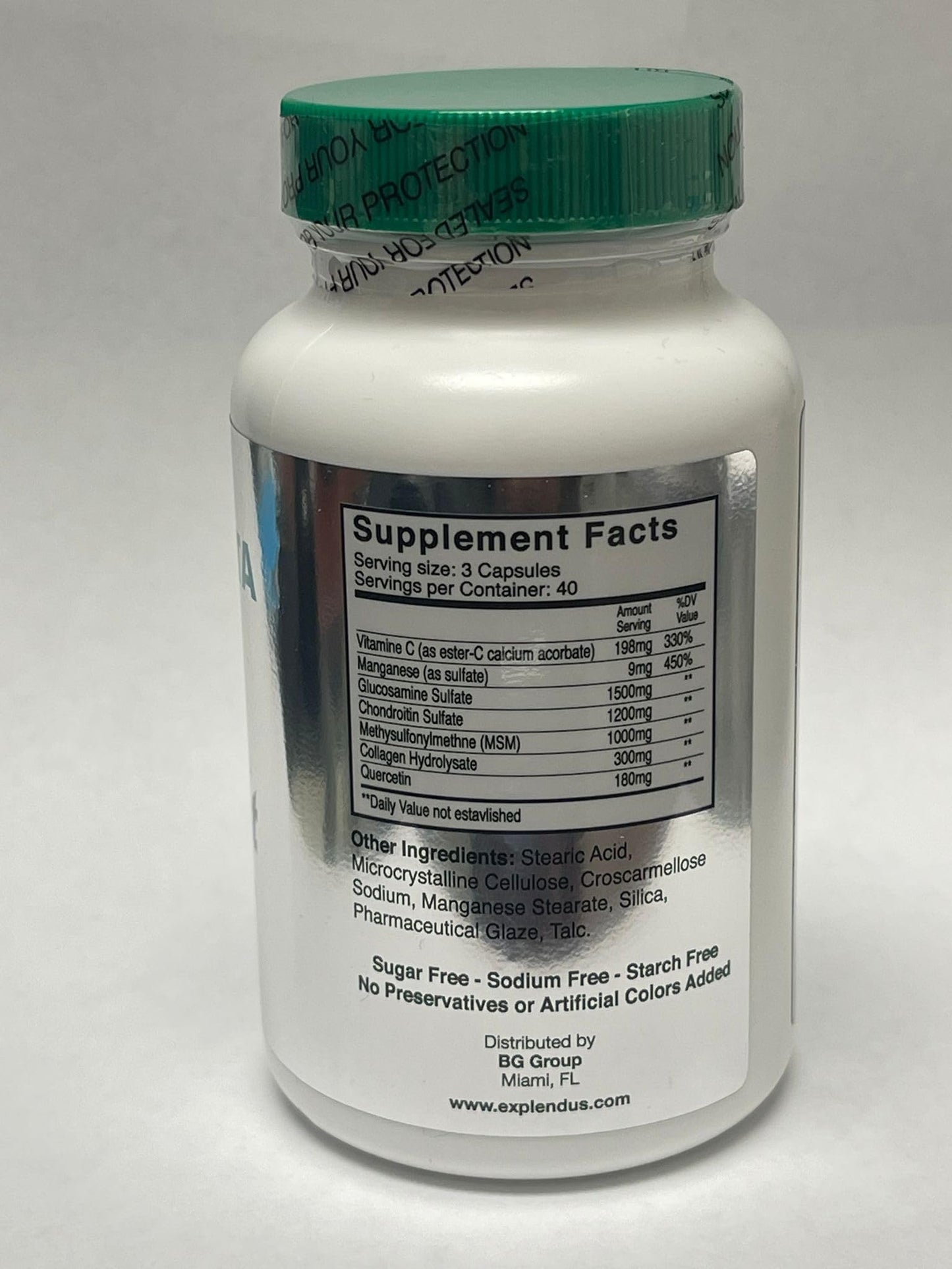 Top Ligament Glucosamine Chondroitin + MSN Complex Tablet 120 Count