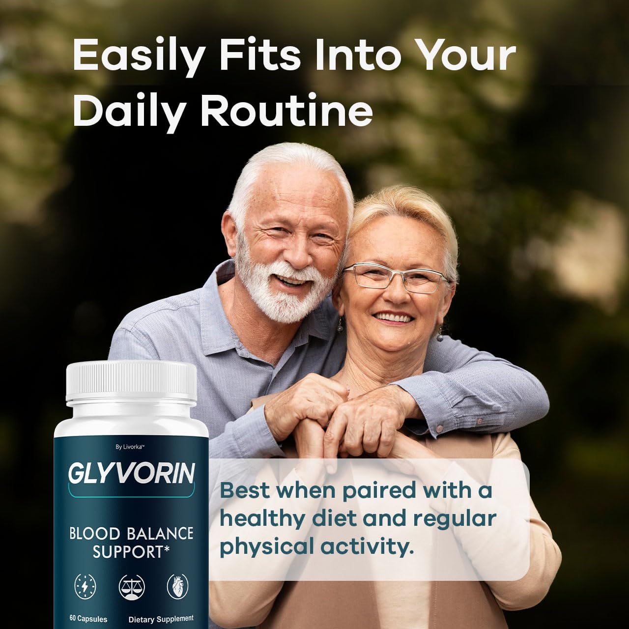 LIVORKA Glyvorin Capsules 60 Count