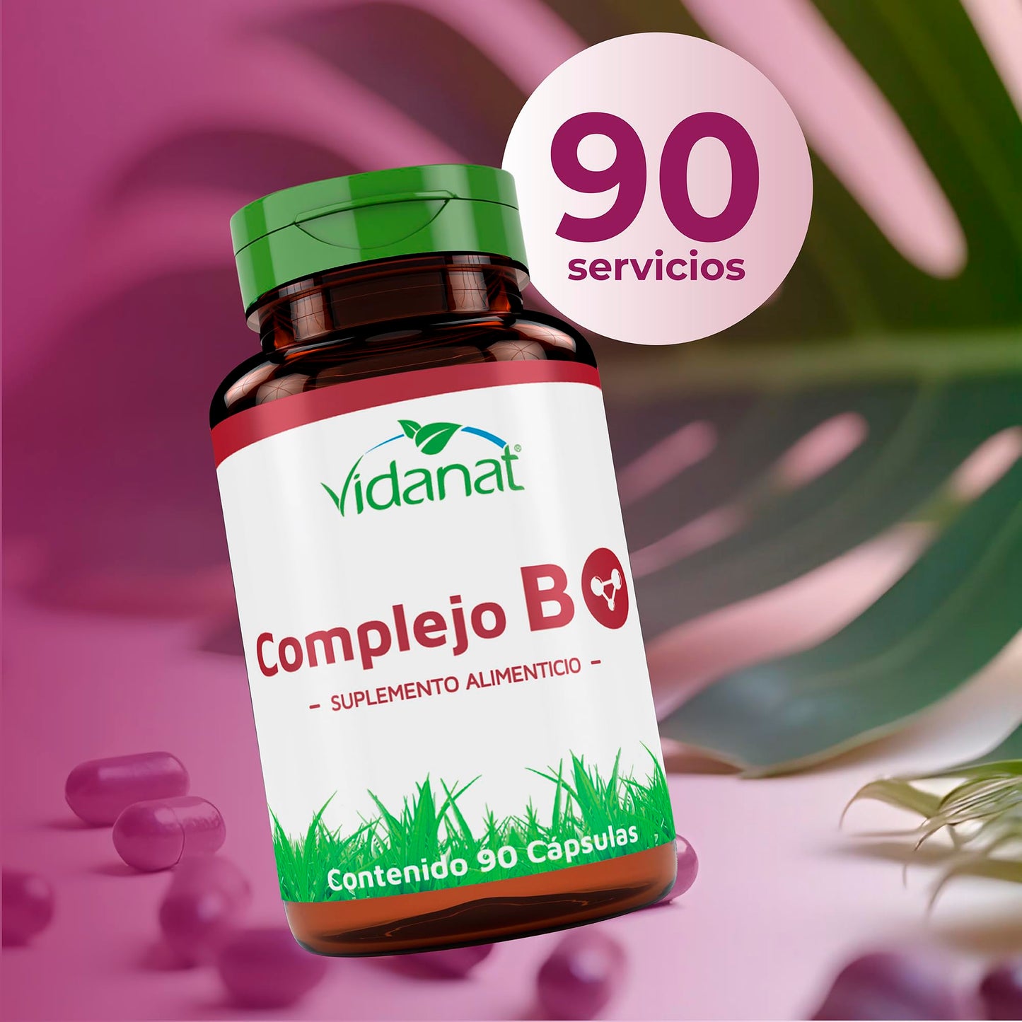 Vidanat Complex B Capsule, 1 Count